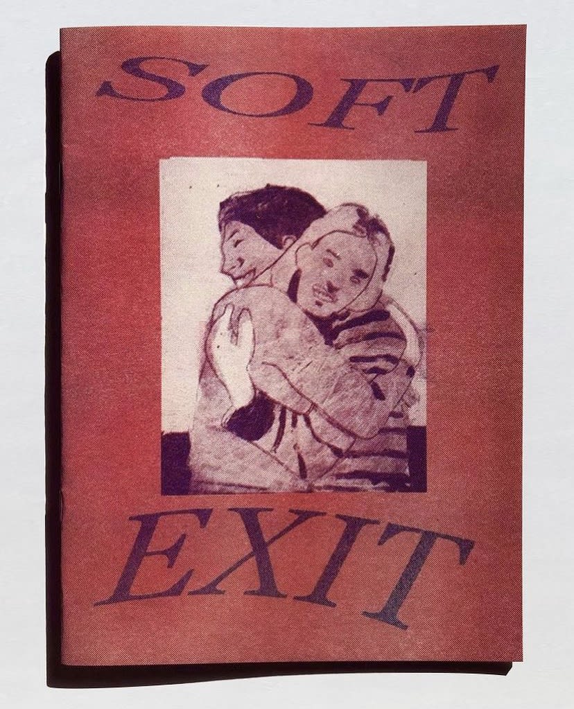 SOFT EXIT - ARTIST BOOK WRITTEN AND ILLUSTRATED BY KATJA FARIN