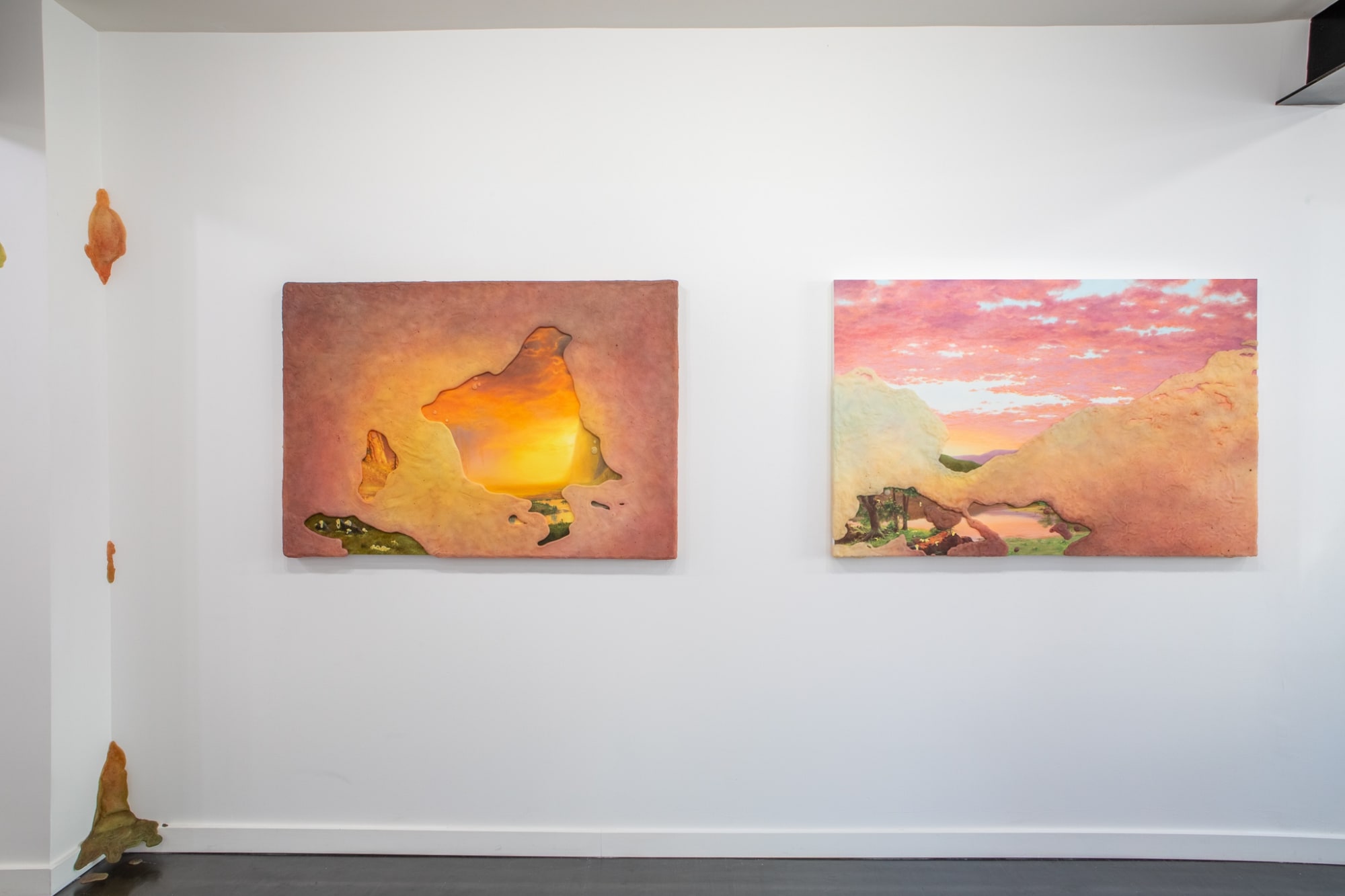 Showering of Sparkling Bits