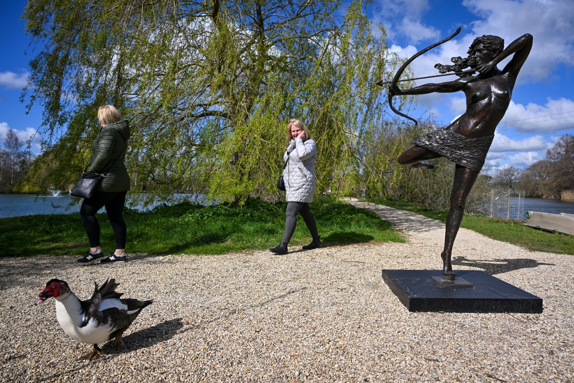 Diana The Huntress by David Williams-Ellis Photo by Finnbarr Webster
