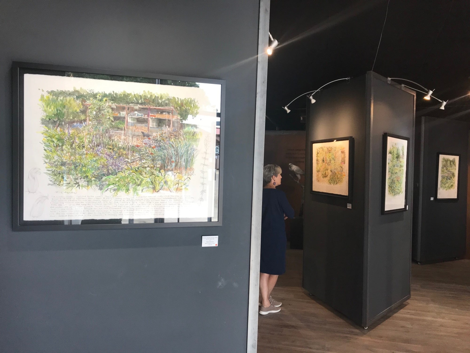 Kitchen Garden by the Lakes by Nick Andrew