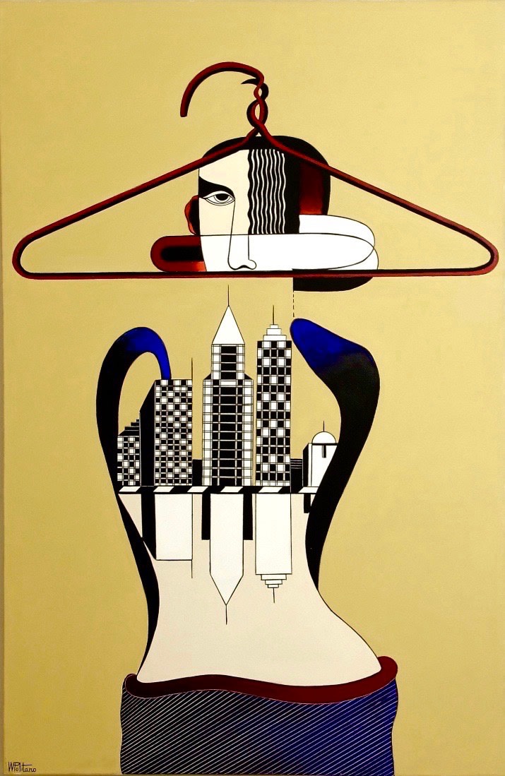 The Lover Of The City 2013. Oil On Canvas