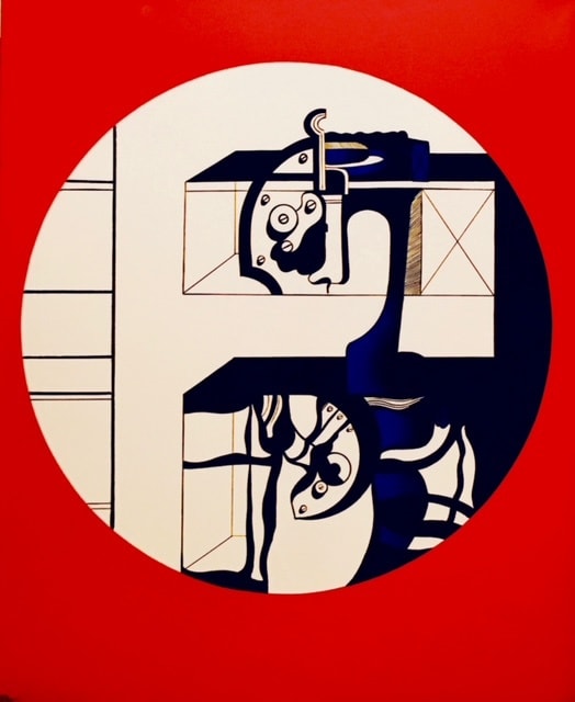 Blue Emotion Reason 2018. Oil On Canvas