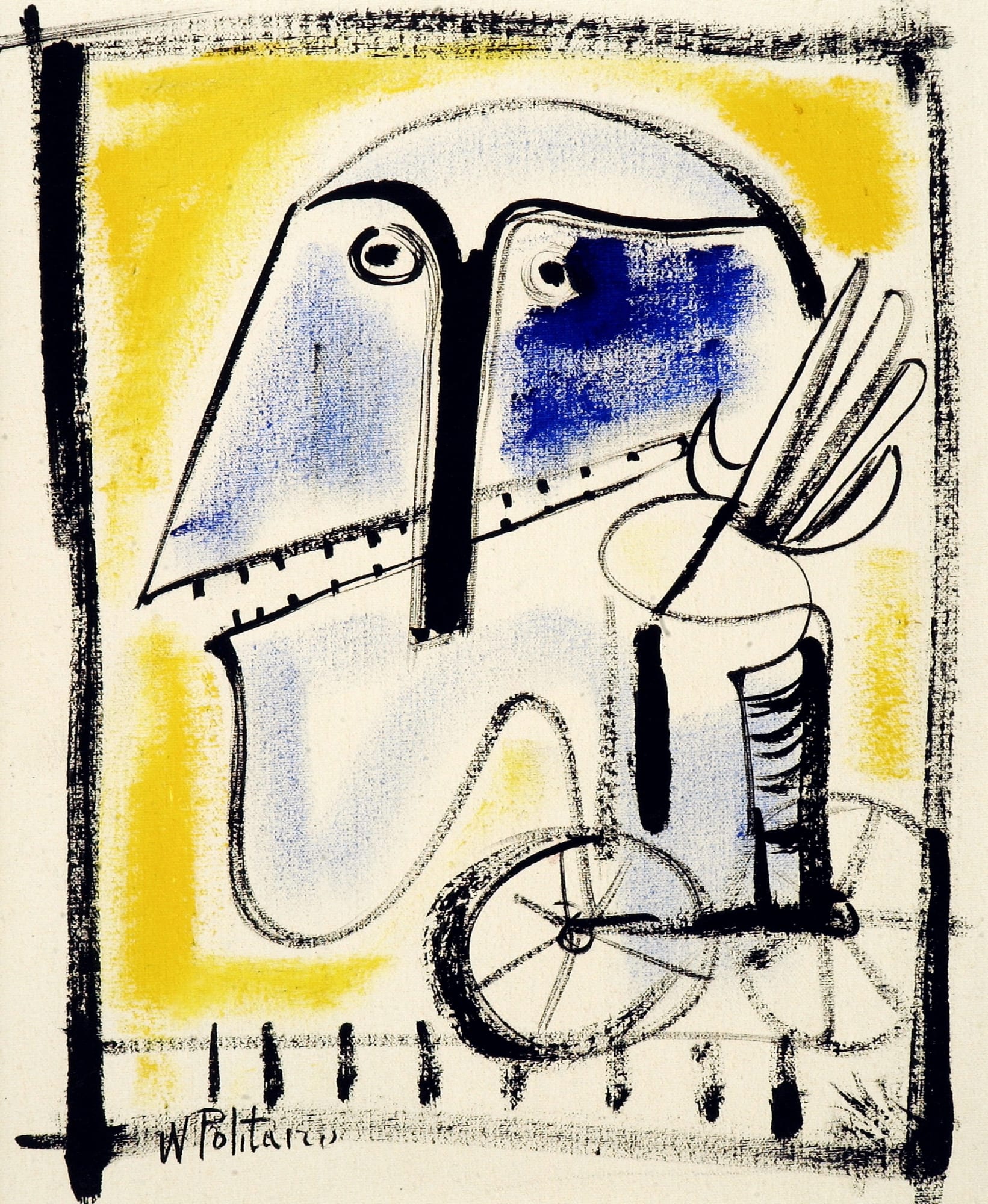 Expression Of The Soul XXXII 2007. Oil On Canvas