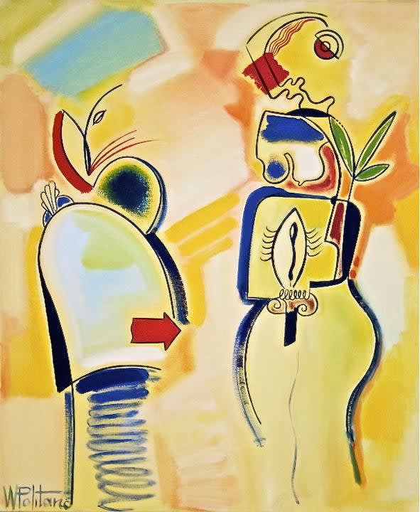 Gioco Magico 2005. Oil On Canvas