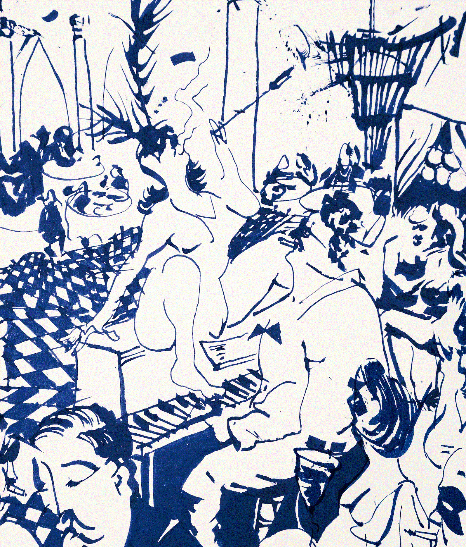 KPM+ WILLEHAD EILERS X GALERIE DROSTE: RAUCHERZIMMER