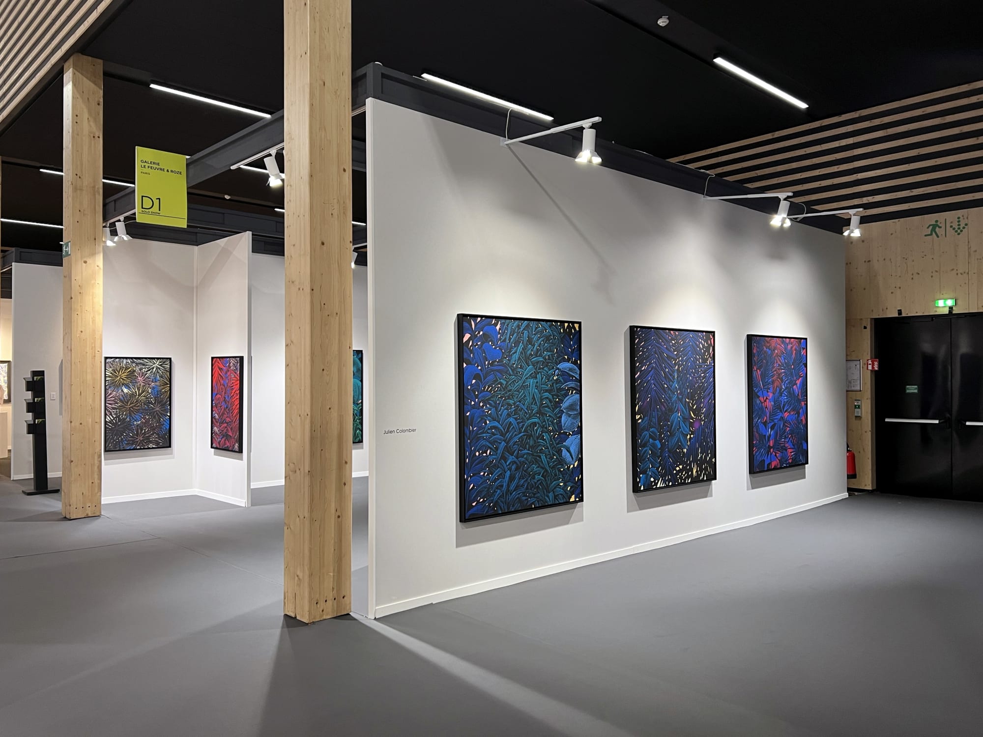 Julien Colombier, Art Paris Art Fair, 2022, Le Feuvre Roze