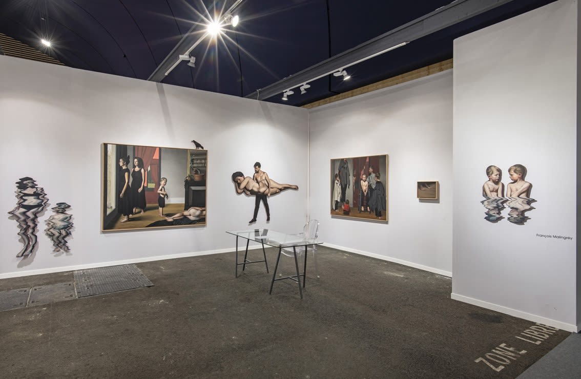 François Malingrëy, La Chambre Rouge, Art Paris Art Fair, 2021