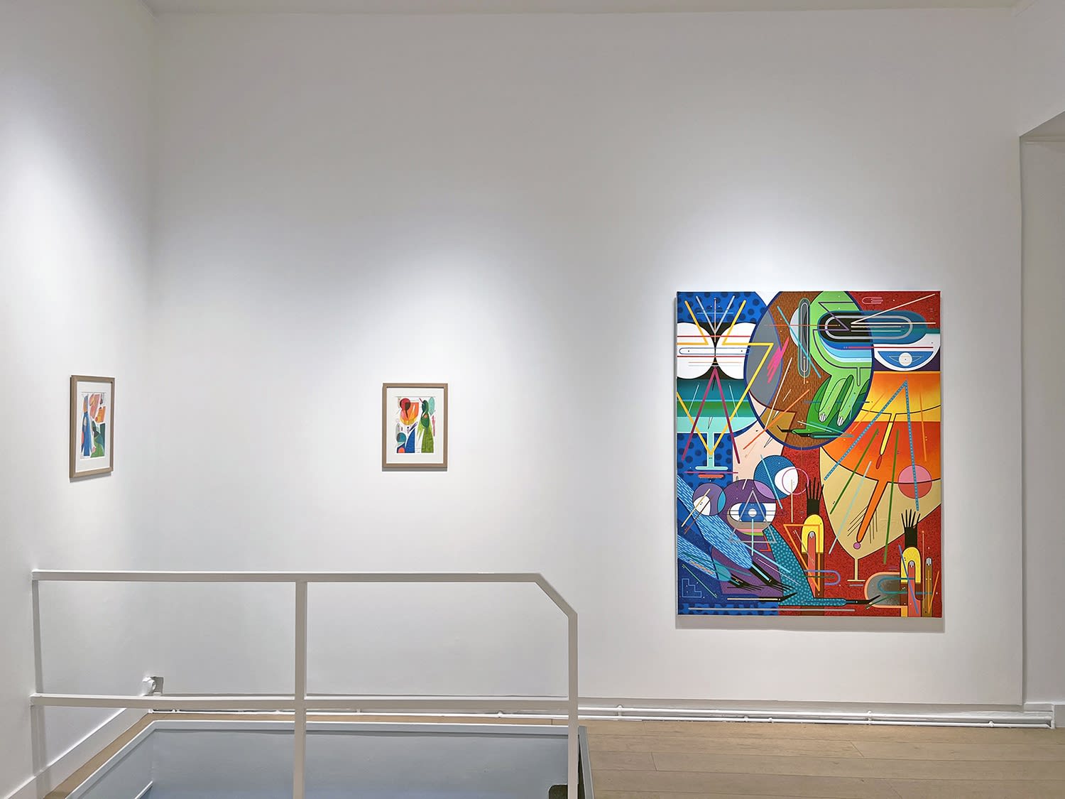 Sixe Paredes, Accrochage de groupe, Le Feuvre Roze