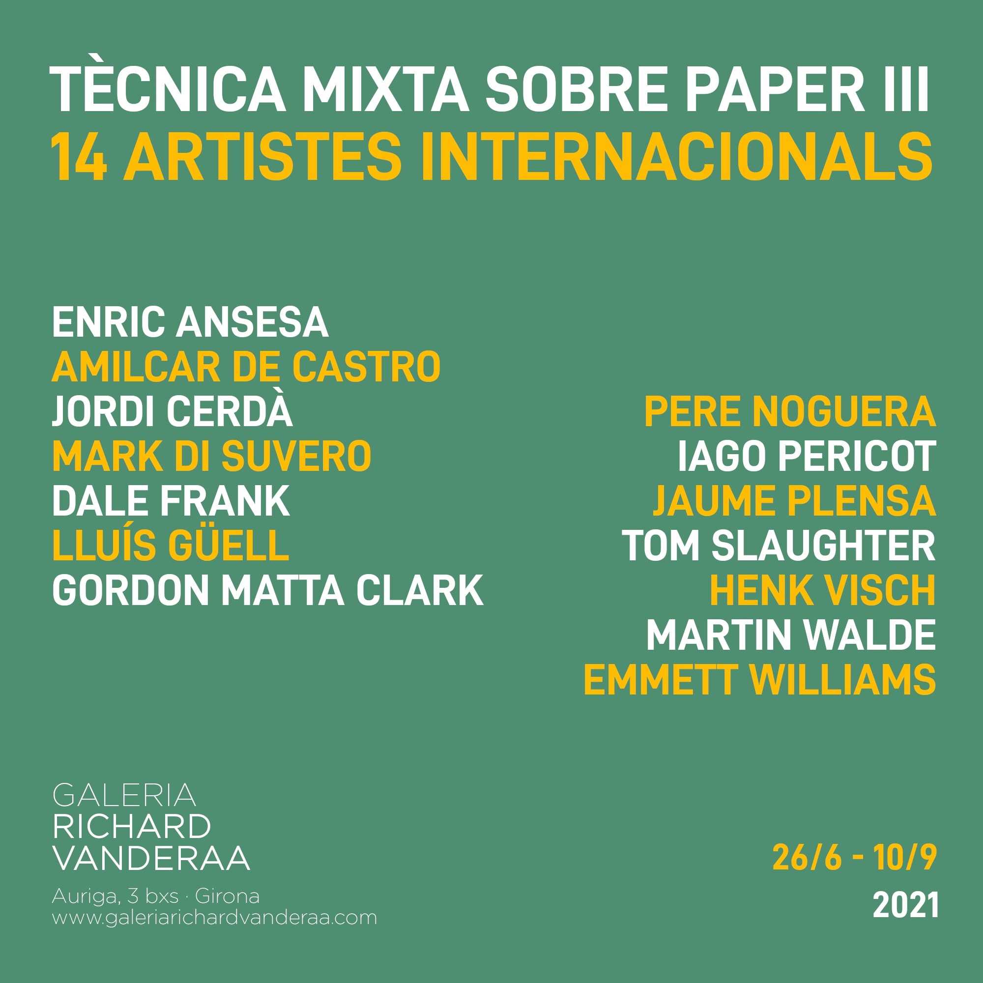 TÈCNICA MIXTA SOBRE PAPER III