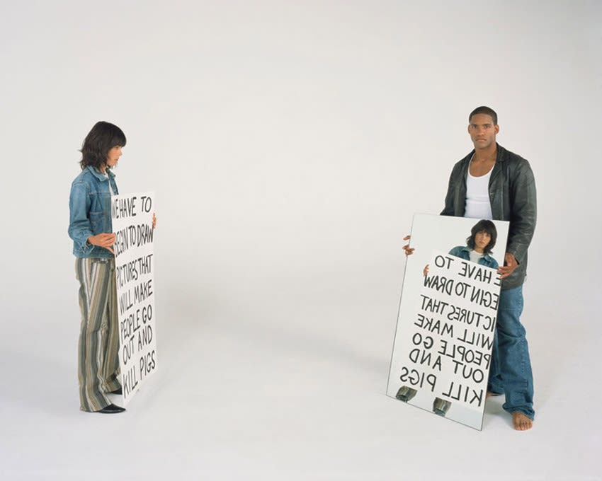 Upside Down: Pastoral Scene