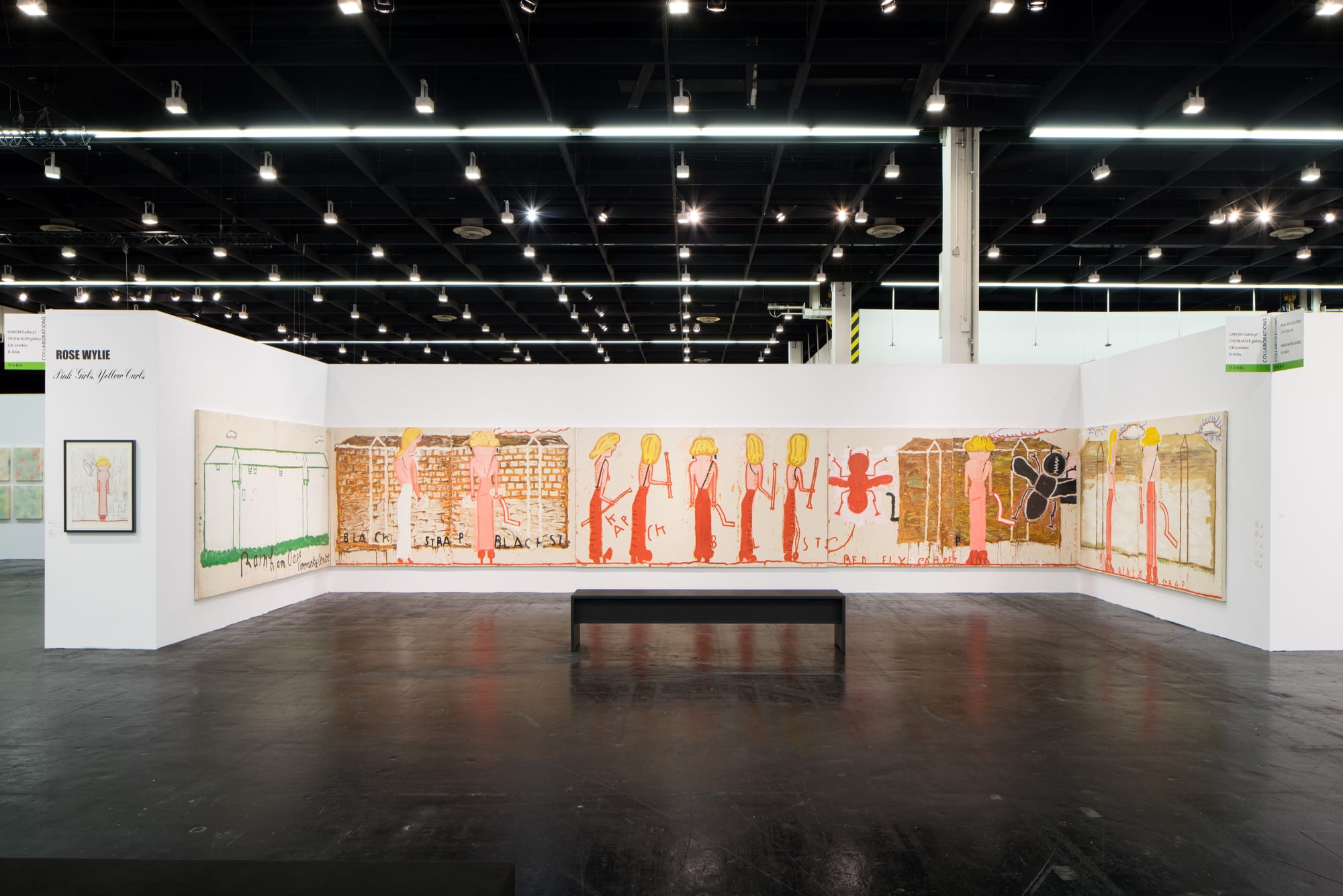 Pink Girls Yellow Curls