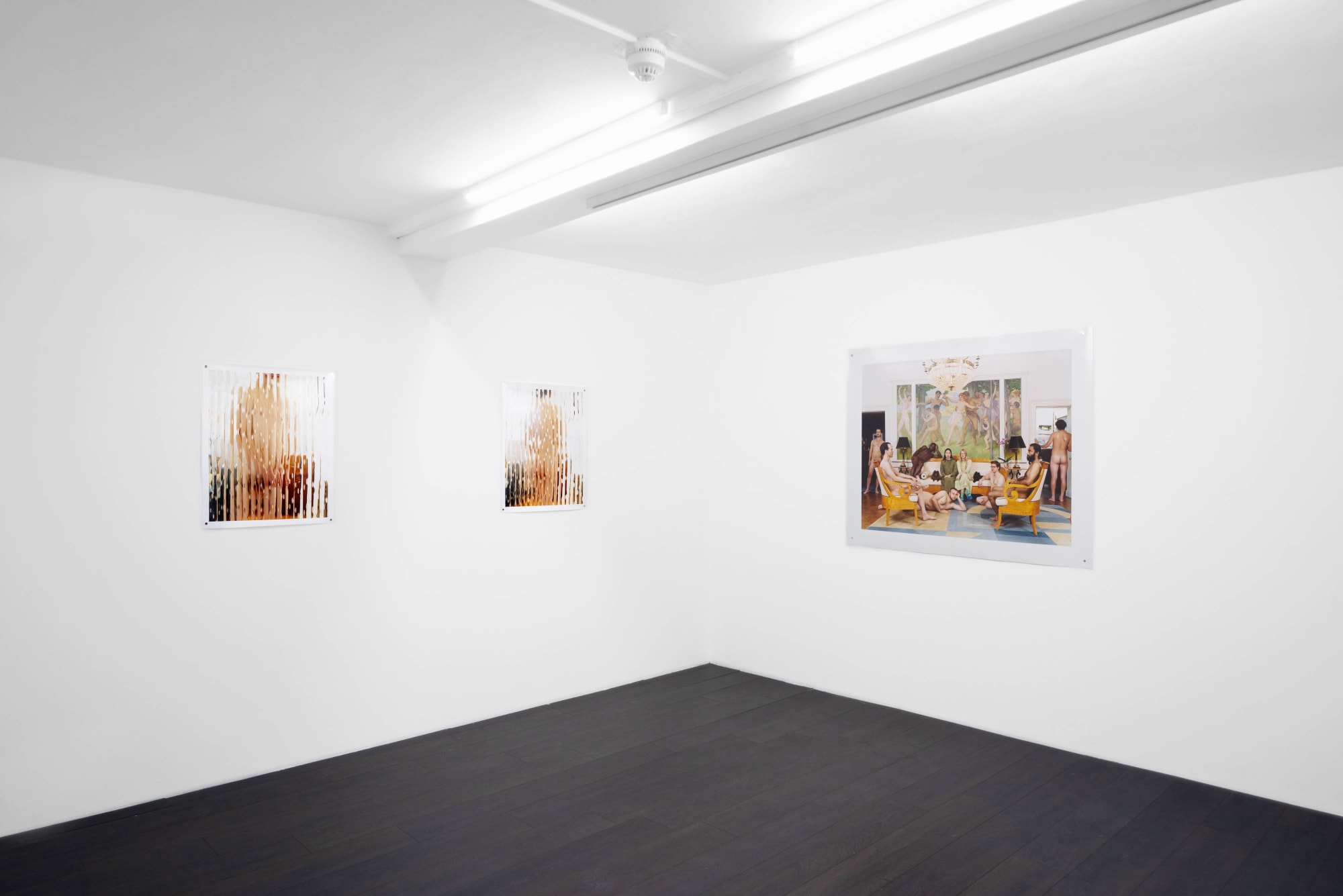 Women act, men appear