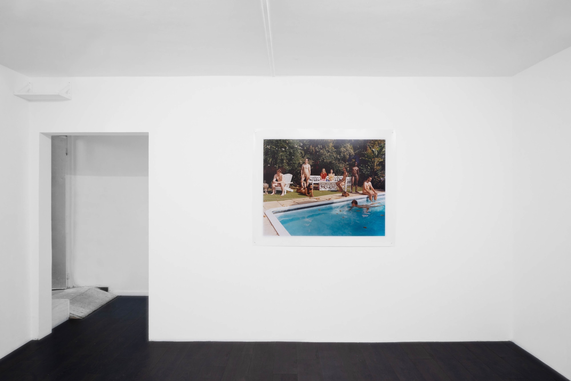 Women act, men appear