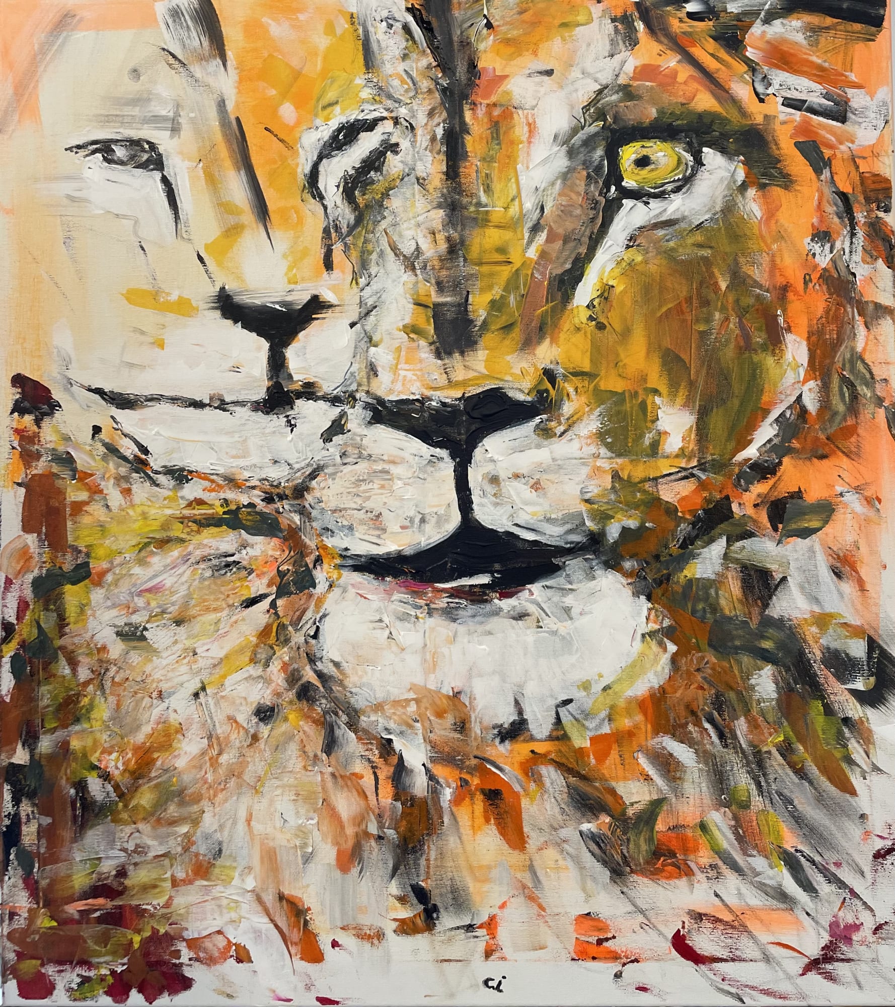 You can touch this painting