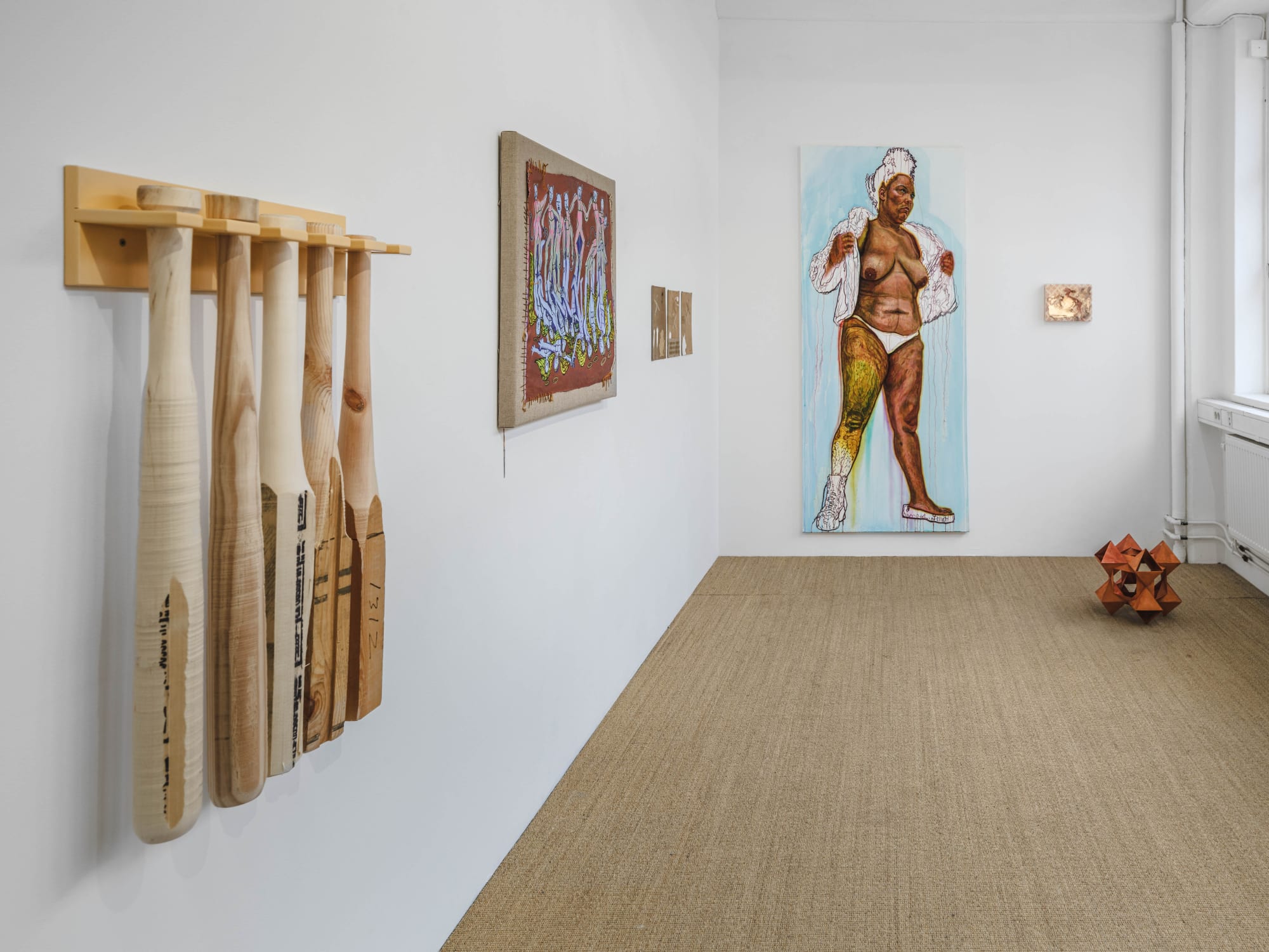 Installation view, Springbrunn, 2024, Galleri Duerr. Photo: Jean-Baptiste B&eacute;ranger.