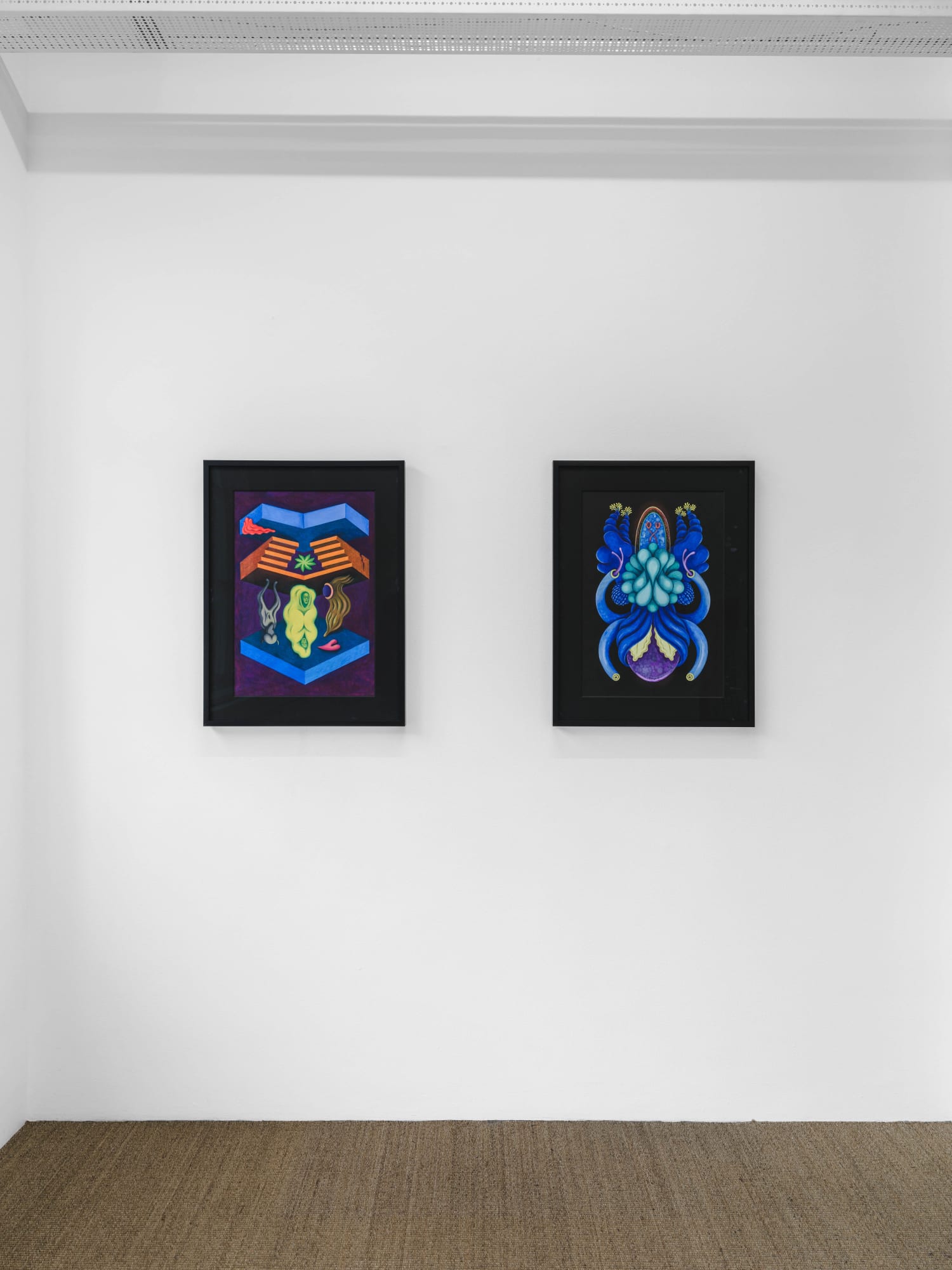 Installation view, Springbrunn, 2024, Galleri Duerr. Photo: Jean-Baptiste B&eacute;ranger.