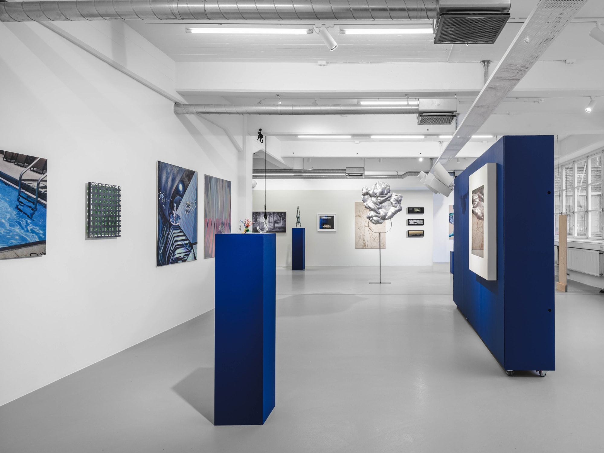 Installation view, Springbrunn, 2024, Galleri Duerr. Photo: Jean-Baptiste B&eacute;ranger.