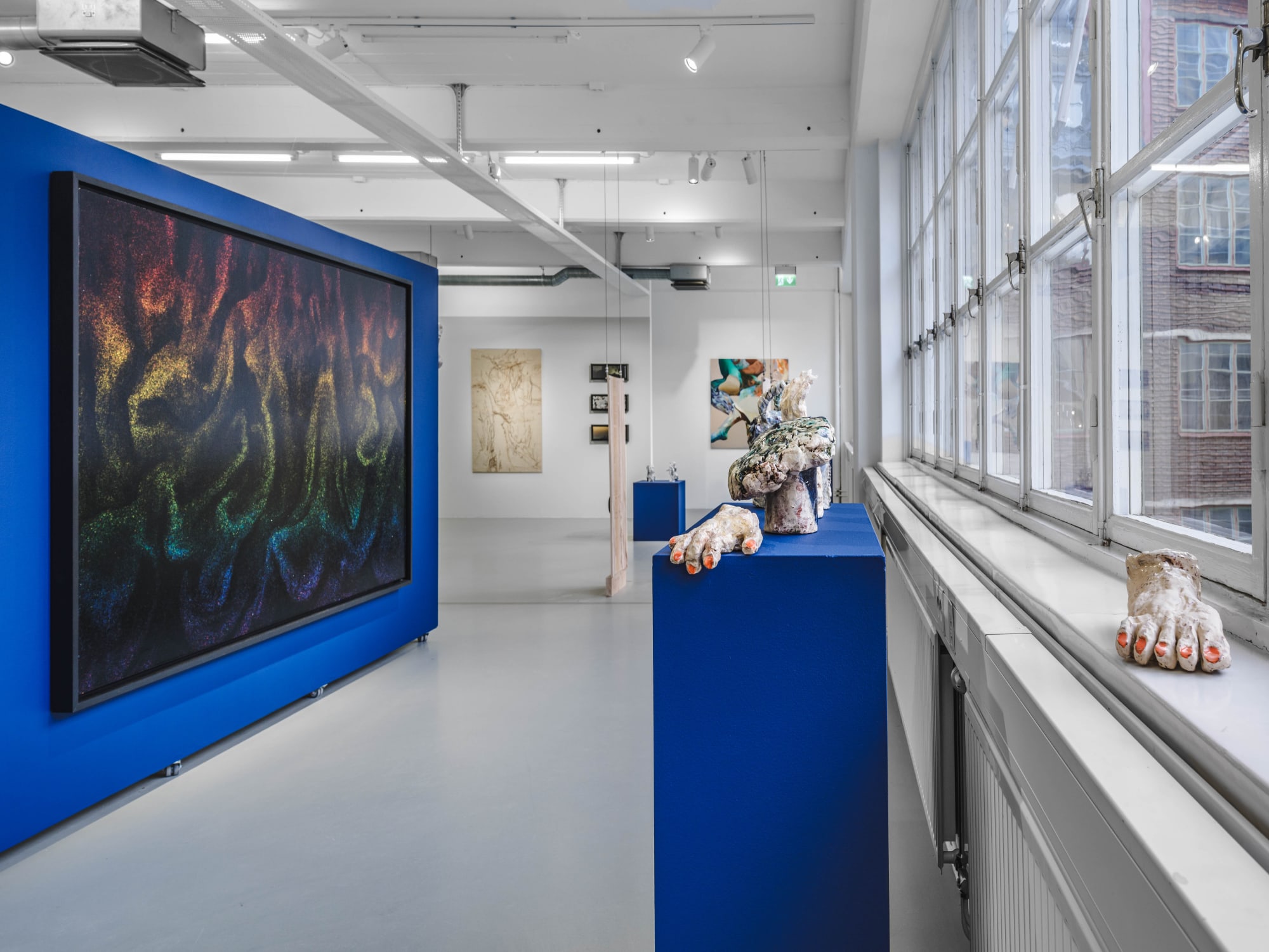 Installation view, Springbrunn, 2024, Galleri Duerr. Photo: Jean-Baptiste B&eacute;ranger.