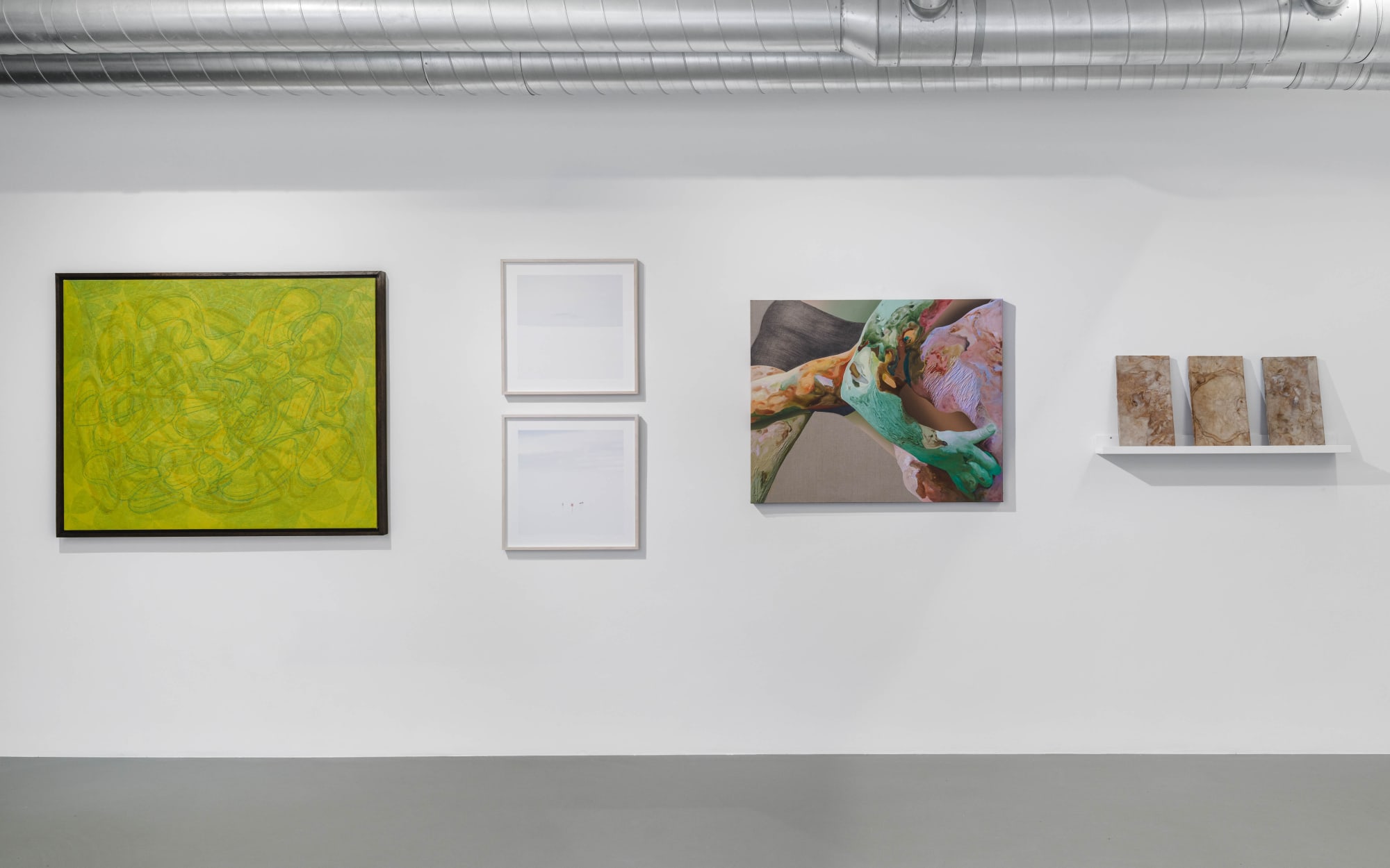 Installation view, Springbrunn, 2024, Galleri Duerr. Photo: Jean-Baptiste B&eacute;ranger.