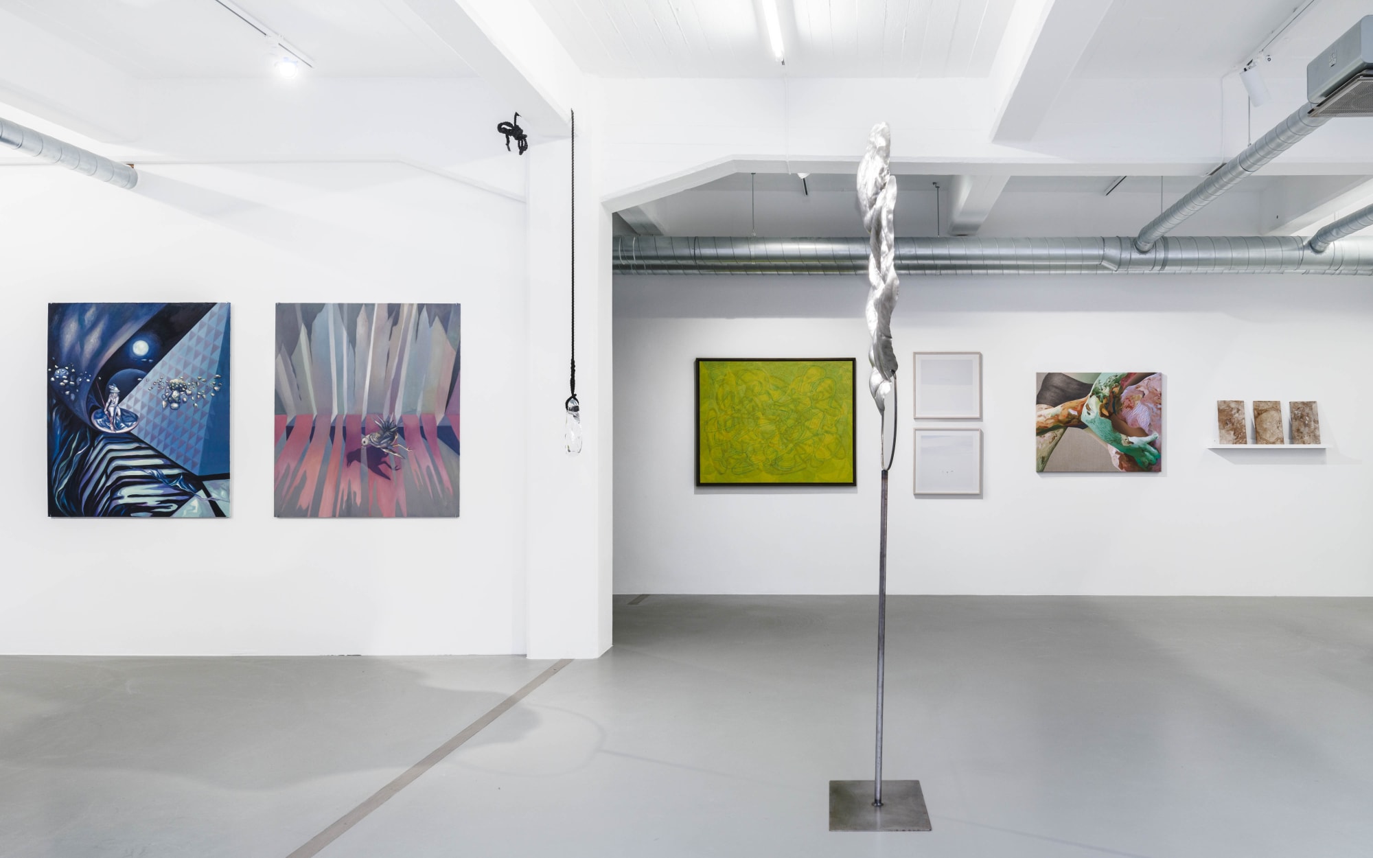 Installation view, Springbrunn, 2024, Galleri Duerr. Photo: Jean-Baptiste B&eacute;ranger.