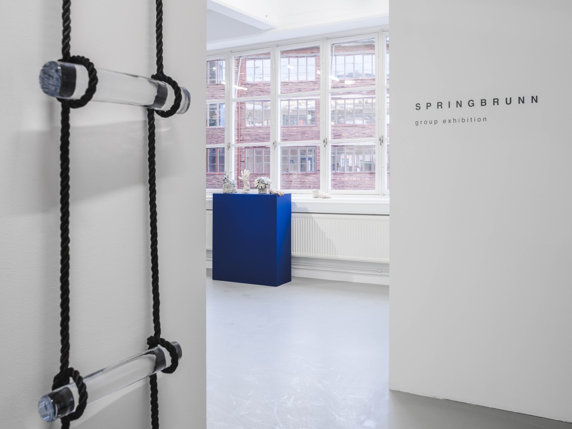 Installation view, Springbrunn, 2024, Galleri Duerr. Photo: Jean-Baptiste B&eacute;ranger.