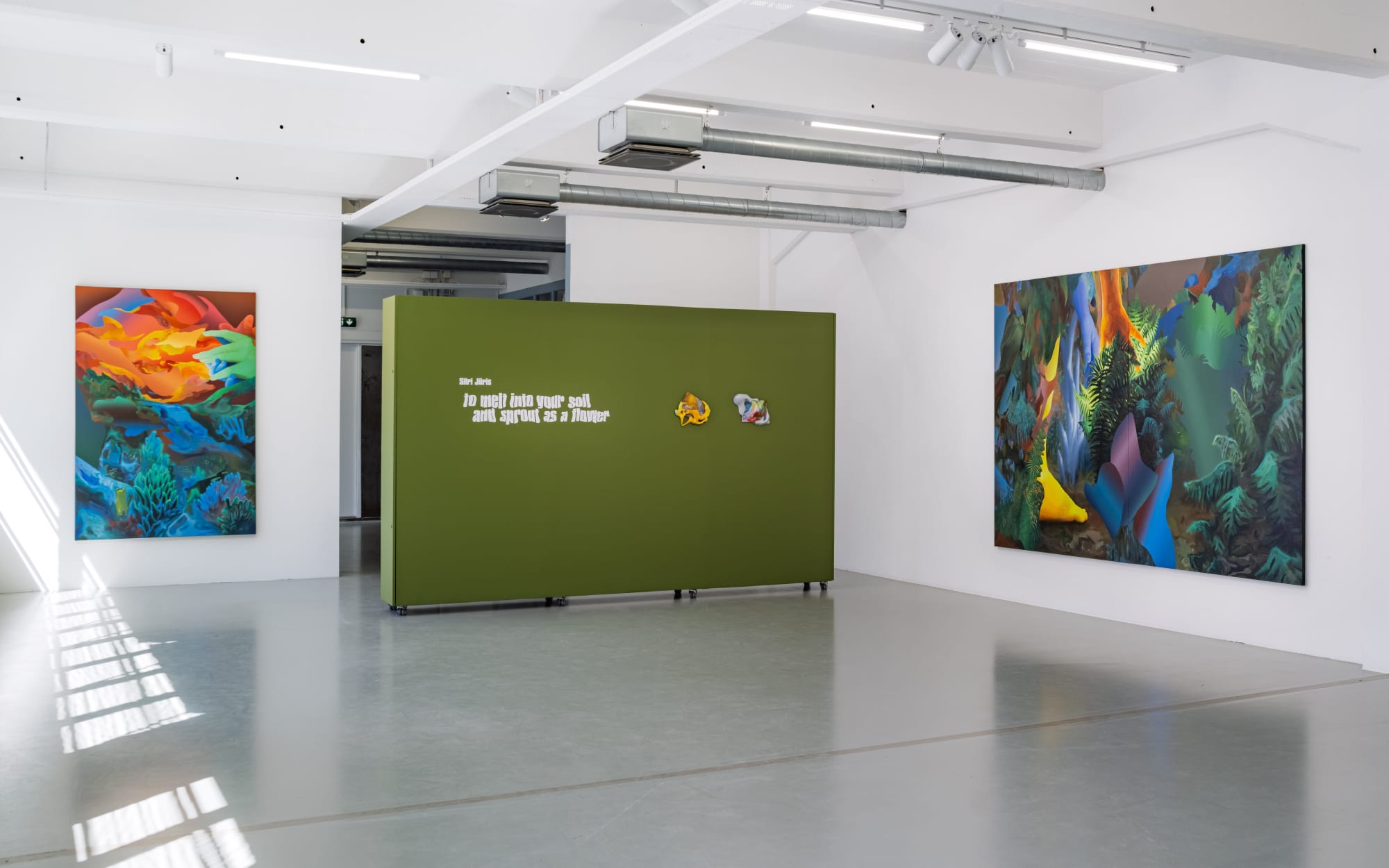 Installation view, Siiri Jüris, Galleri Duerr. Photo: Jean-Baptiste Béranger.