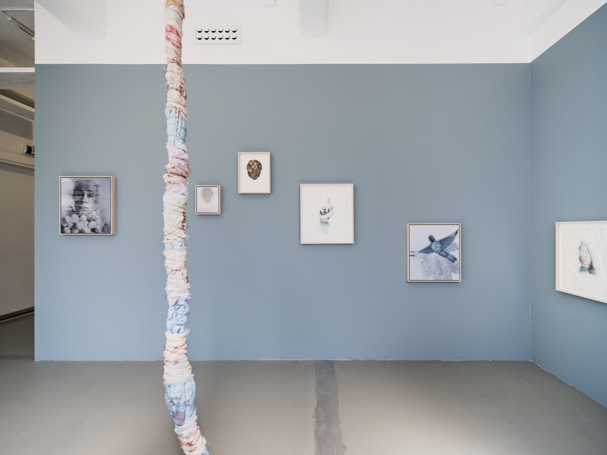 Installation view, Joanne Grüne-Yanoff, Galleri Duerr. Photo: Jean-Baptiste Béranger.