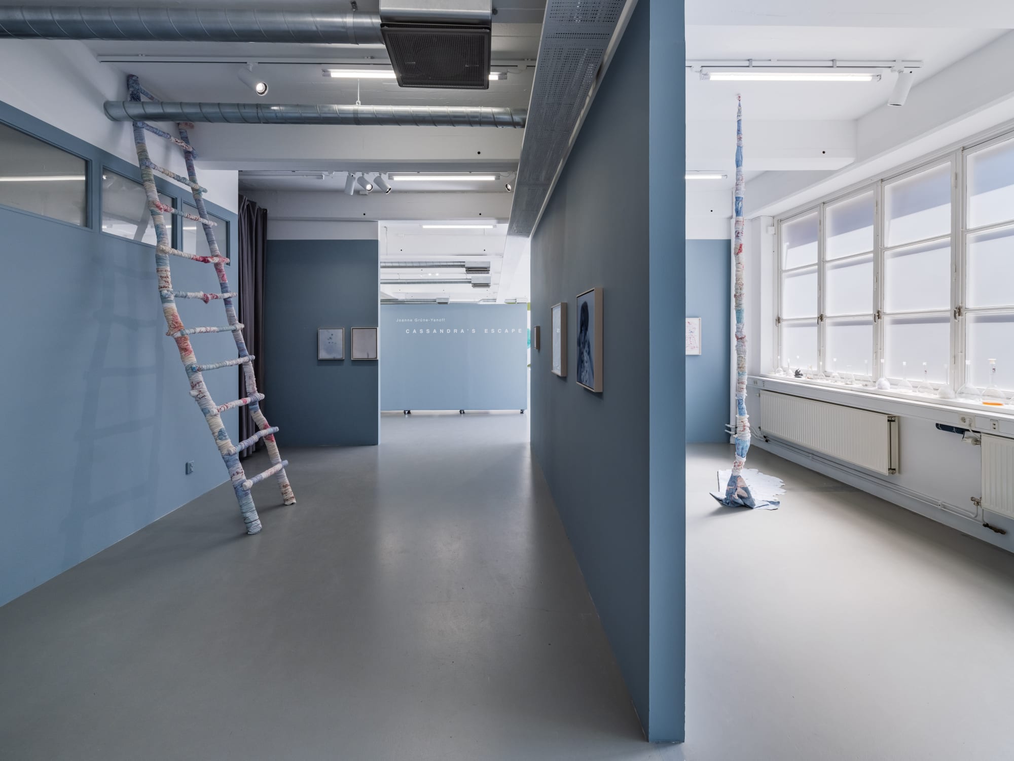 Installation view, Joanne Grüne-Yanoff, Galleri Duerr. Photo: Jean-Baptiste Béranger.