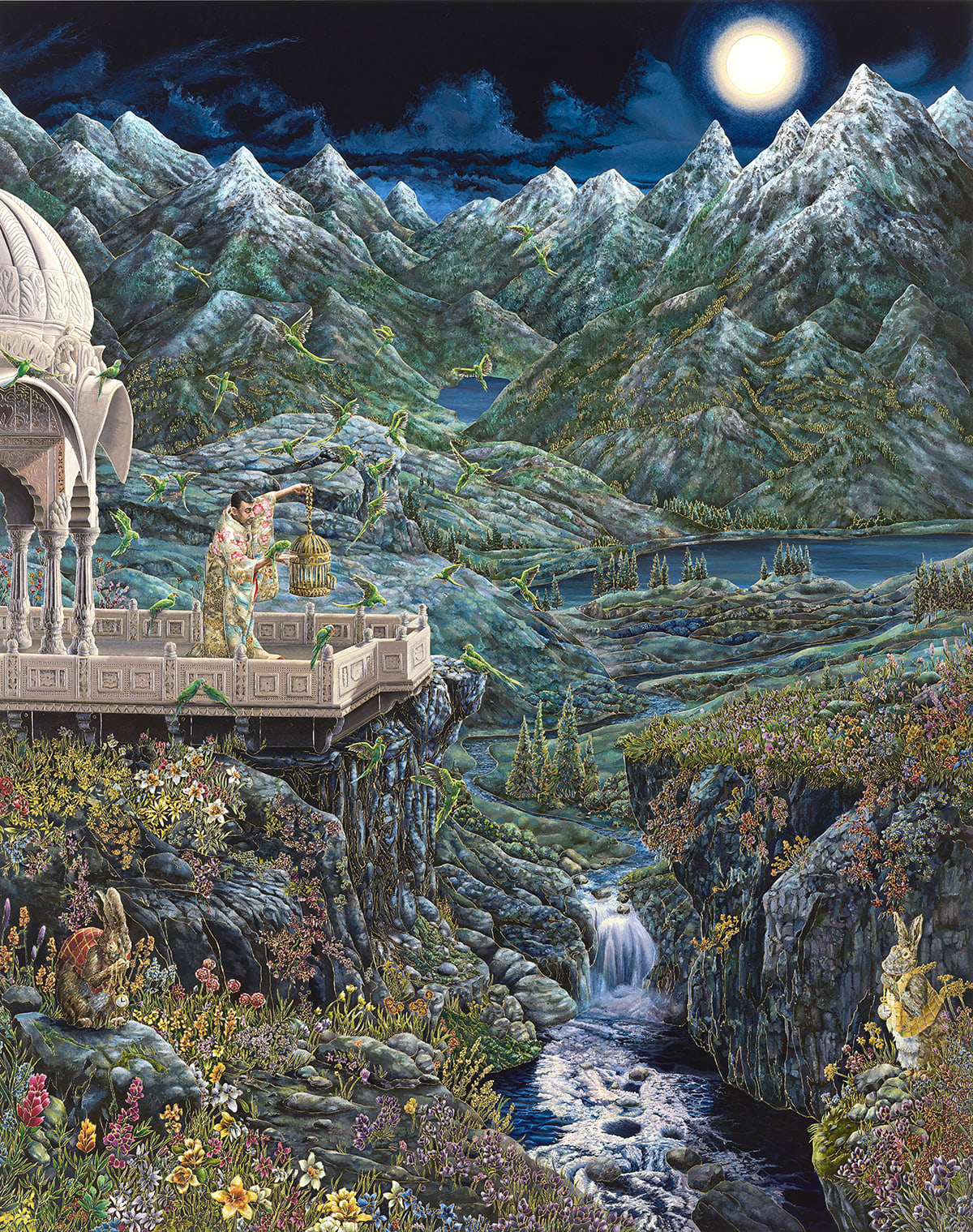 Raqib Shaw That Night in Xanadu.