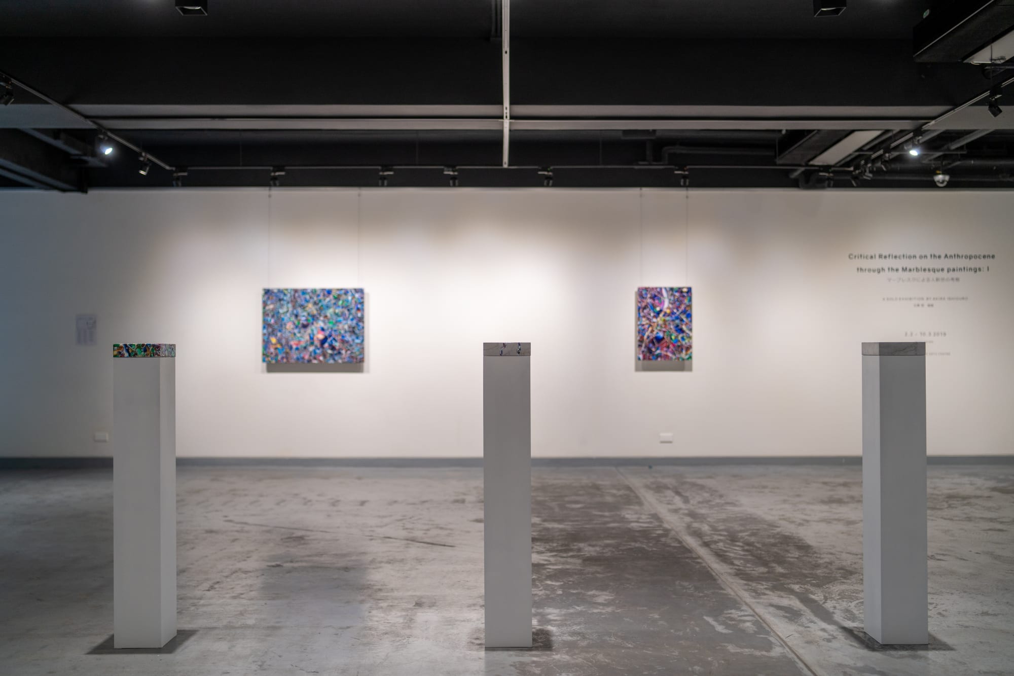 Critical Reflection on the Anthropocene through the Marblesque paintings: I