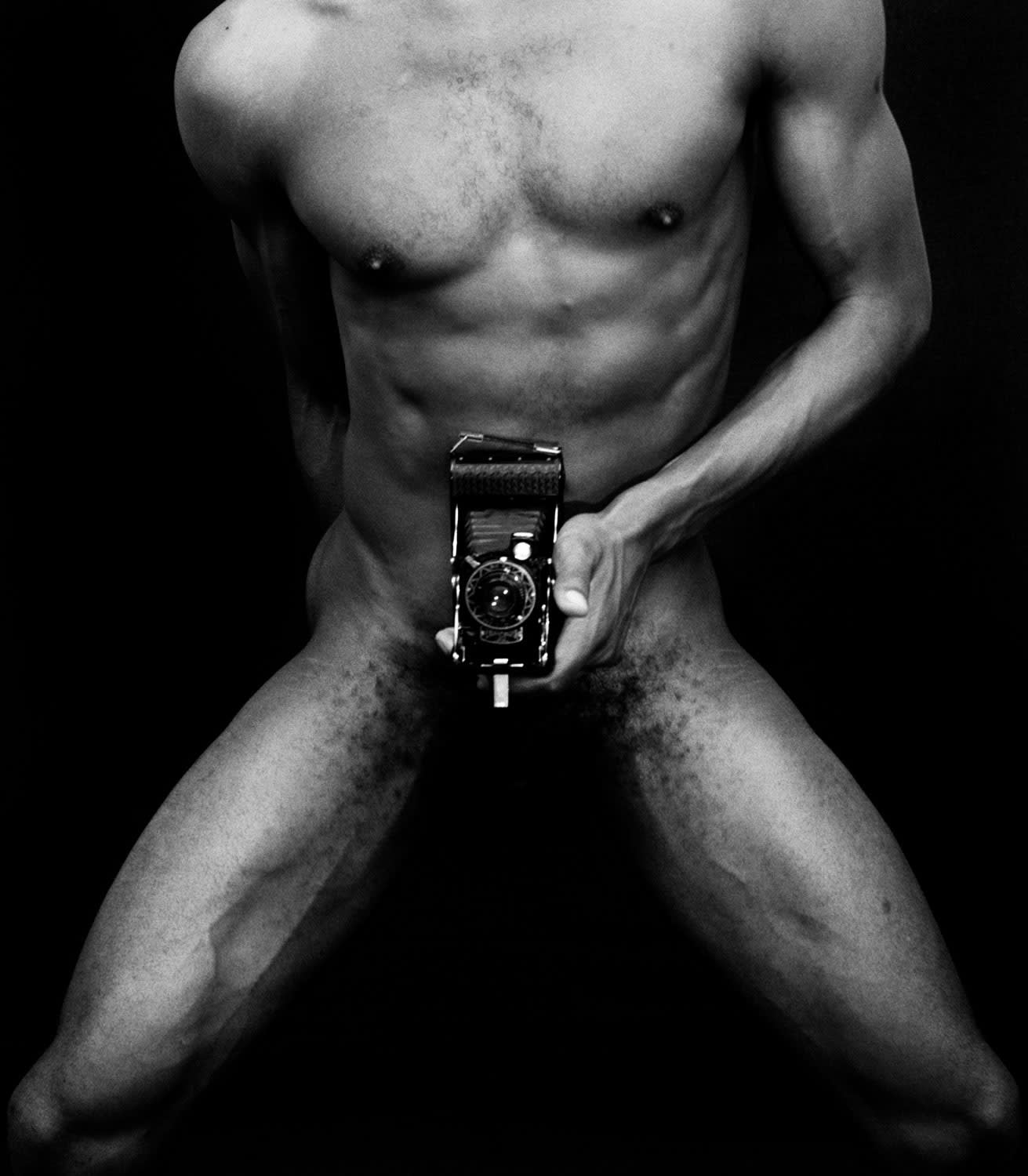 Rotimi Fani-Kayode, Snap Shot, 1987/2018, Gelatin silver print, 27.8 x 25.2 cm, 10 15/16 x 9 15/16 in