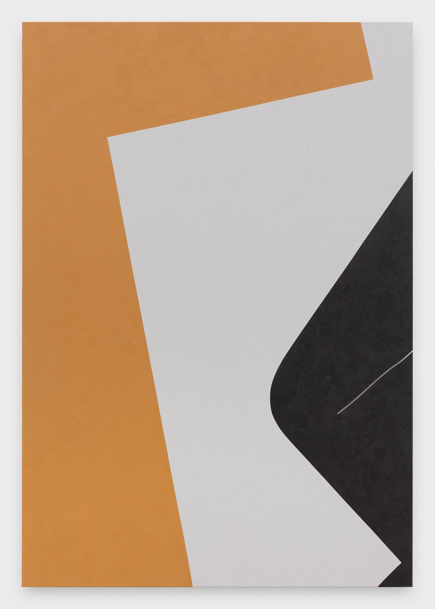 Virginia Jaramillo, Site: No. 9 37.2172° N, 38.8544° E, 2018, Acrylic on canvas, 198.1 x 137.2 cm, 78 x 54 in