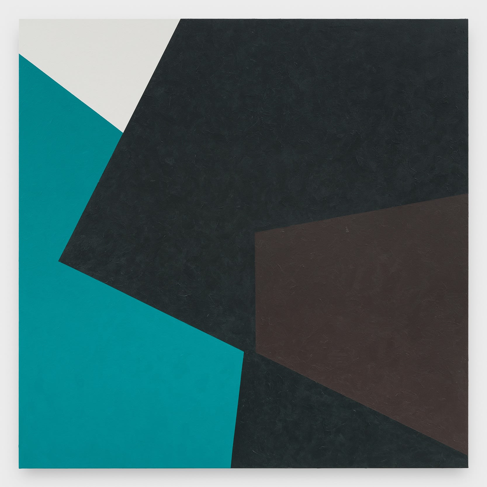Virginia Jaramillo, Site: No. 15 13.5099° S, 71.9817° W, 2018, Acrylic on canvas, 182.9 x 182.9 cm, 72 x 72 in