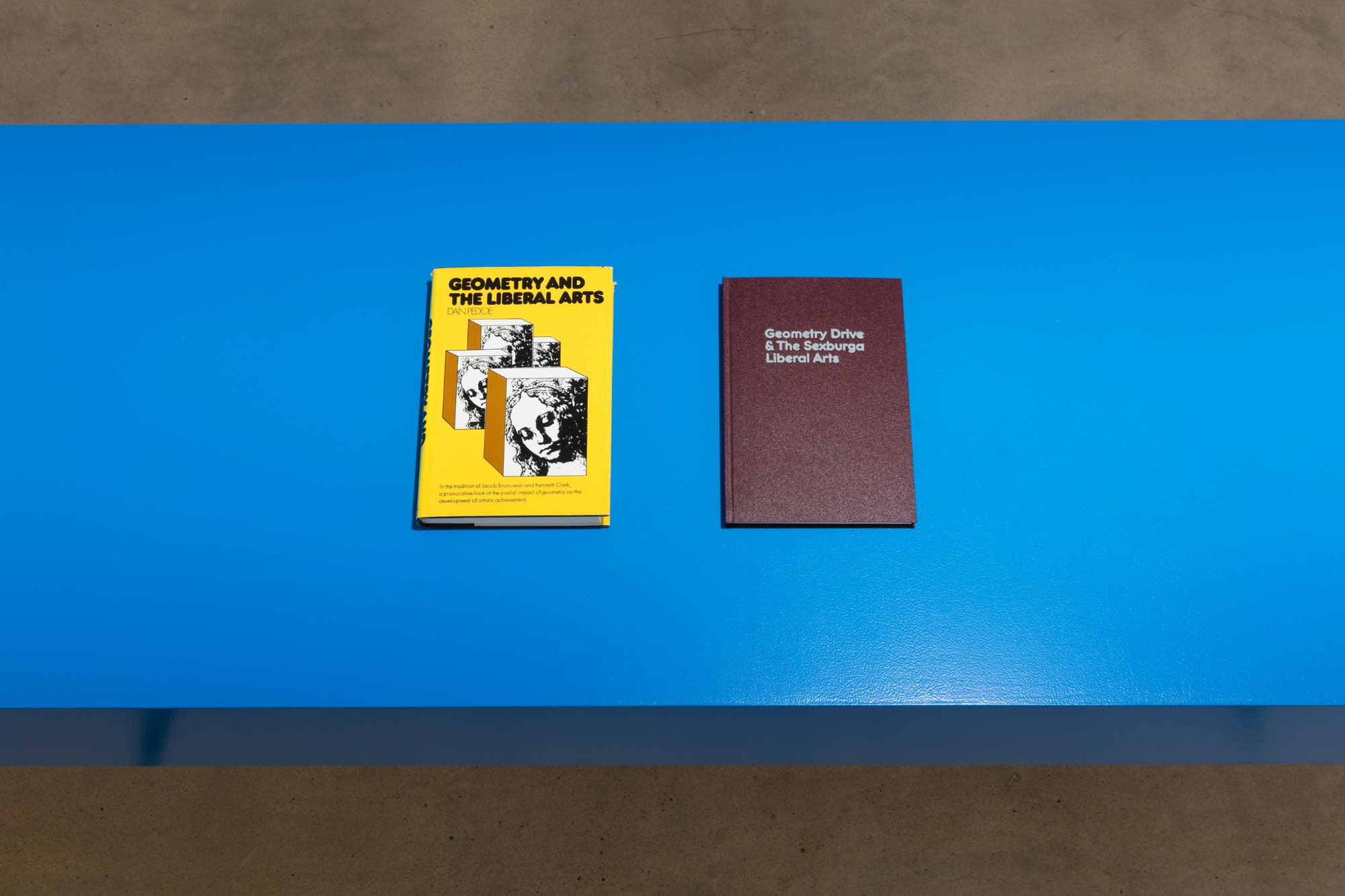 Installation view of Andrew Bick, Concrete-Disco-Systems, at Hales London