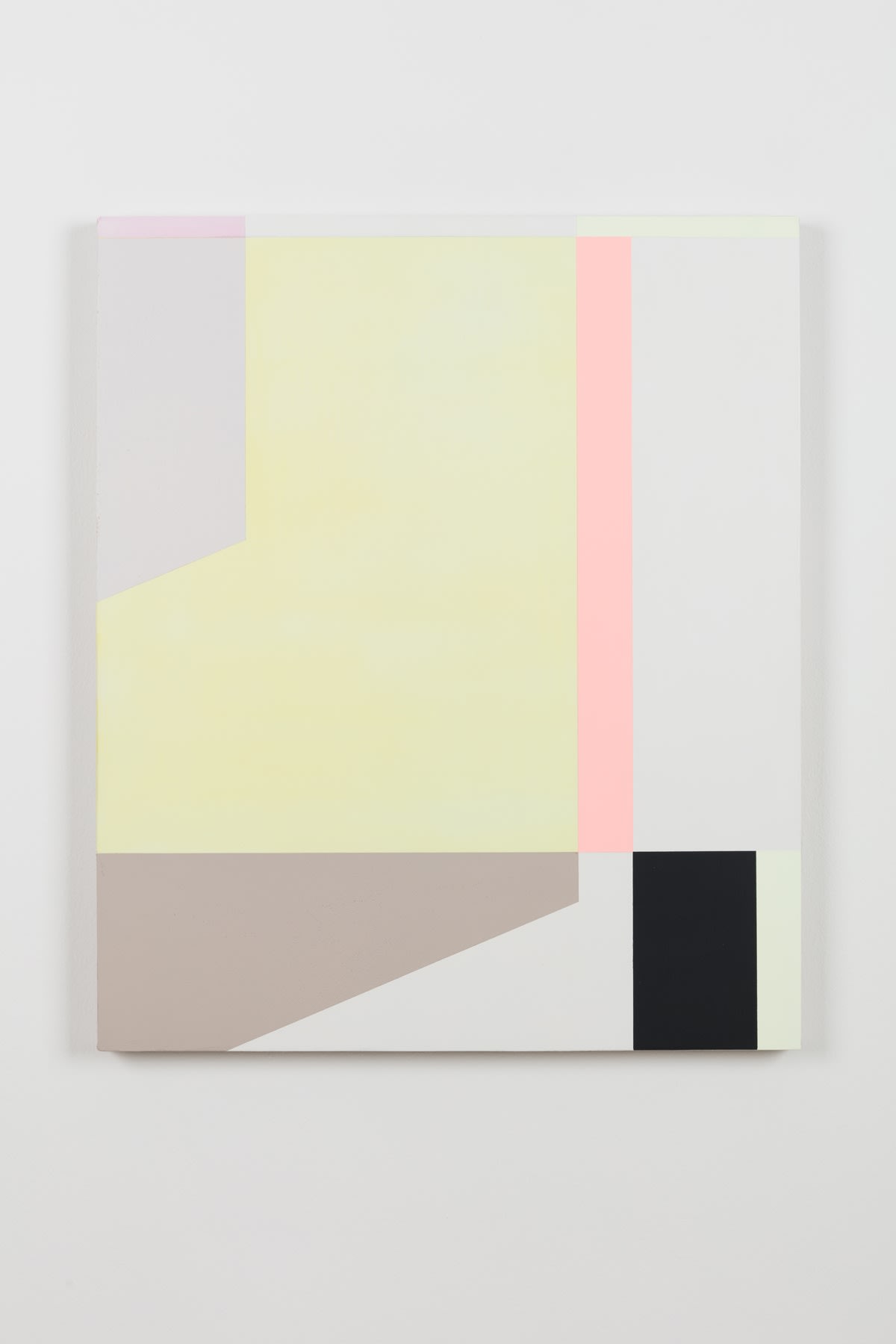 Andrew Bick, OGDVS-GW [detail] D, 2016, Acrylic, oil, watercolour, and wax medium on linen on wood, 76 x 64 x 3.5 cm, 29 7/8 x 25 1/4 x 1 3/8 in