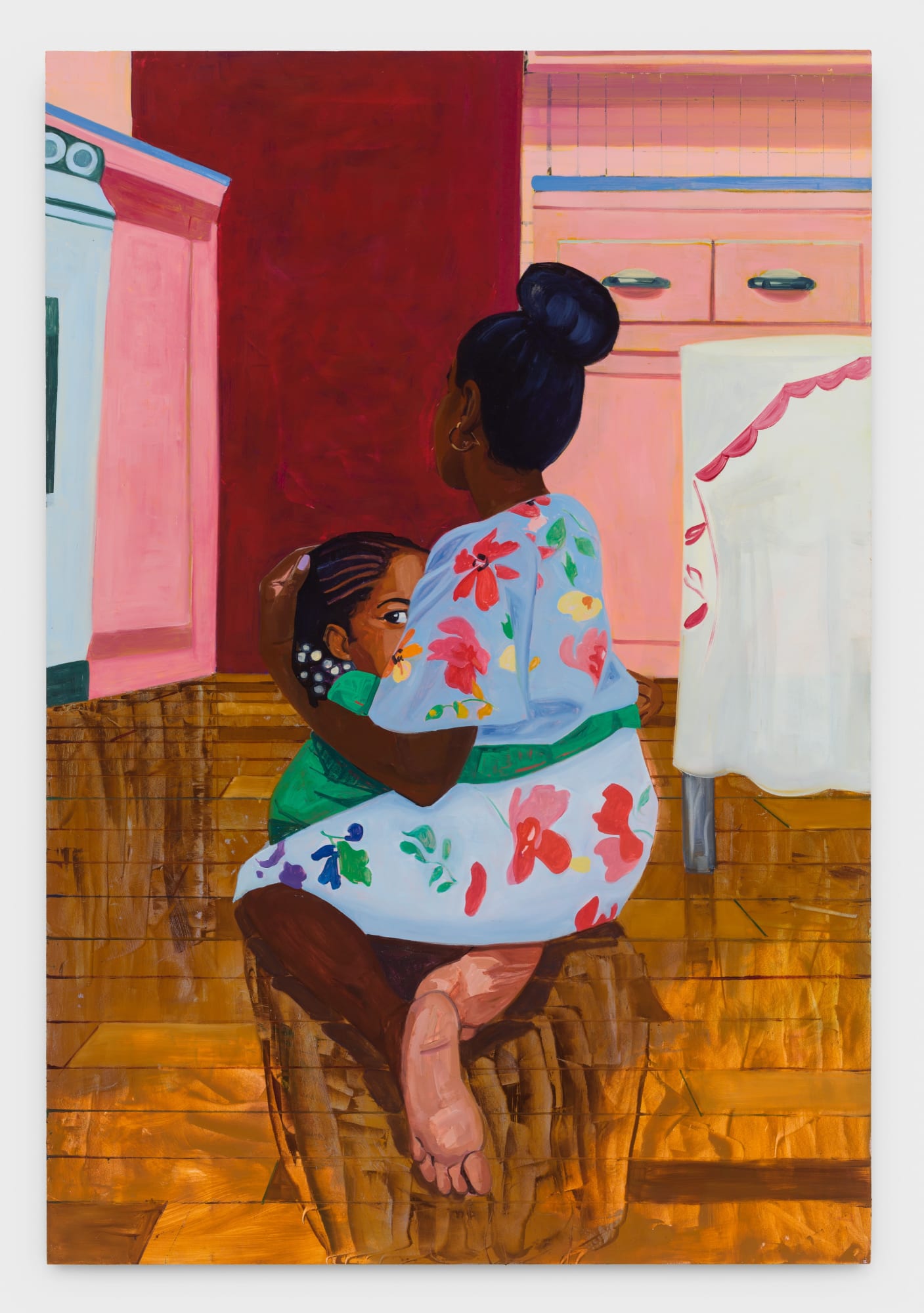 Tajh Rust, Idowu I, 2019, Oil on PVC, 182.9 x 121.9 cm, 72 x 48 in