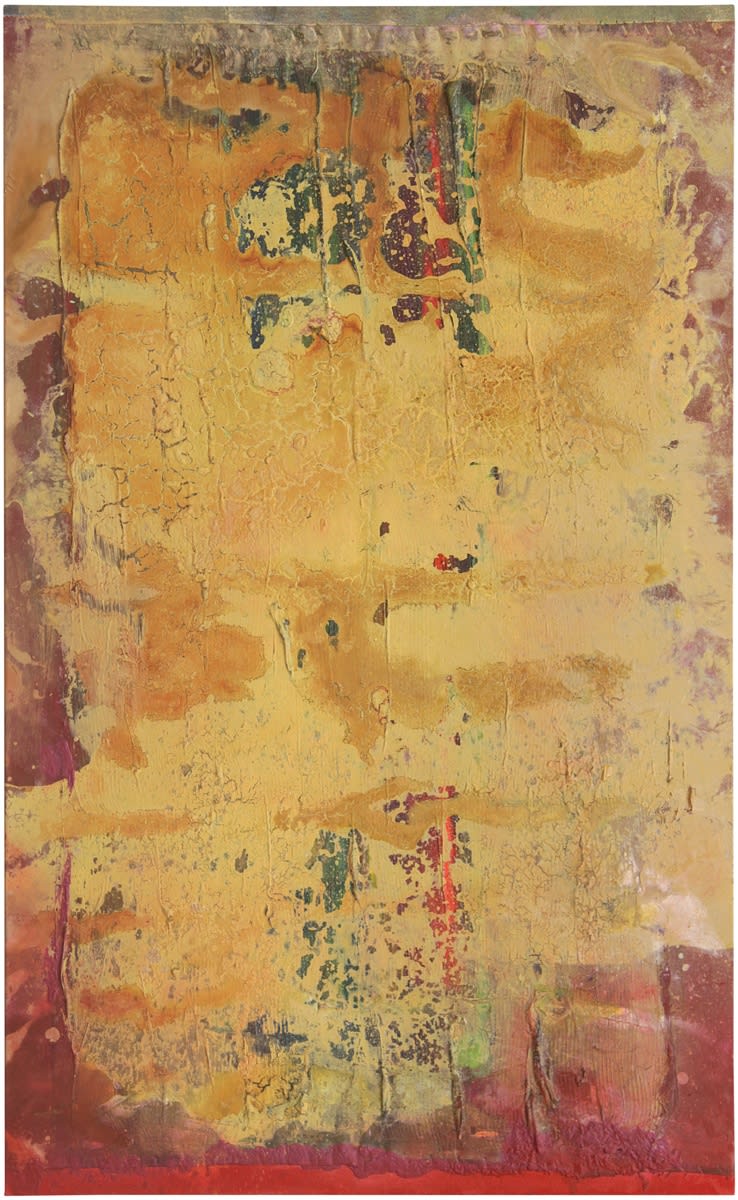 Frank Bowling, Bearly, 2013, Acrylic on canvas, 130 x 80 cm, 51 1/8 x 31 1/2 in