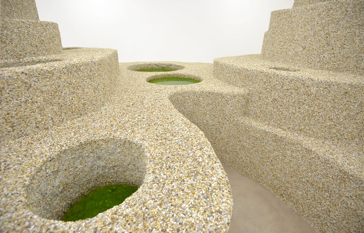 Installation view of Rachael Champion, Primary Producers at Hales London