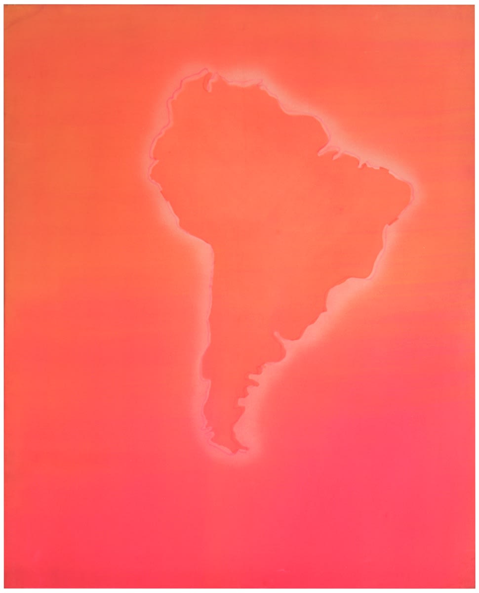 Frank Bowling, False Start, 1967, Acrylic on canvas, 161.9 x 129.5 cm, 63 3/4 x 51 in