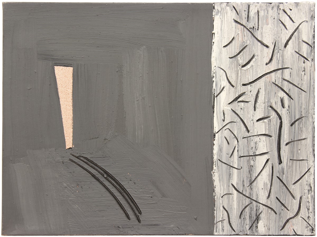 Basil Beattie, Seeing is Believing, 1997, Oil on canvas, 30.5 x 41 cm, 12 1/8 x 16 1/8 in