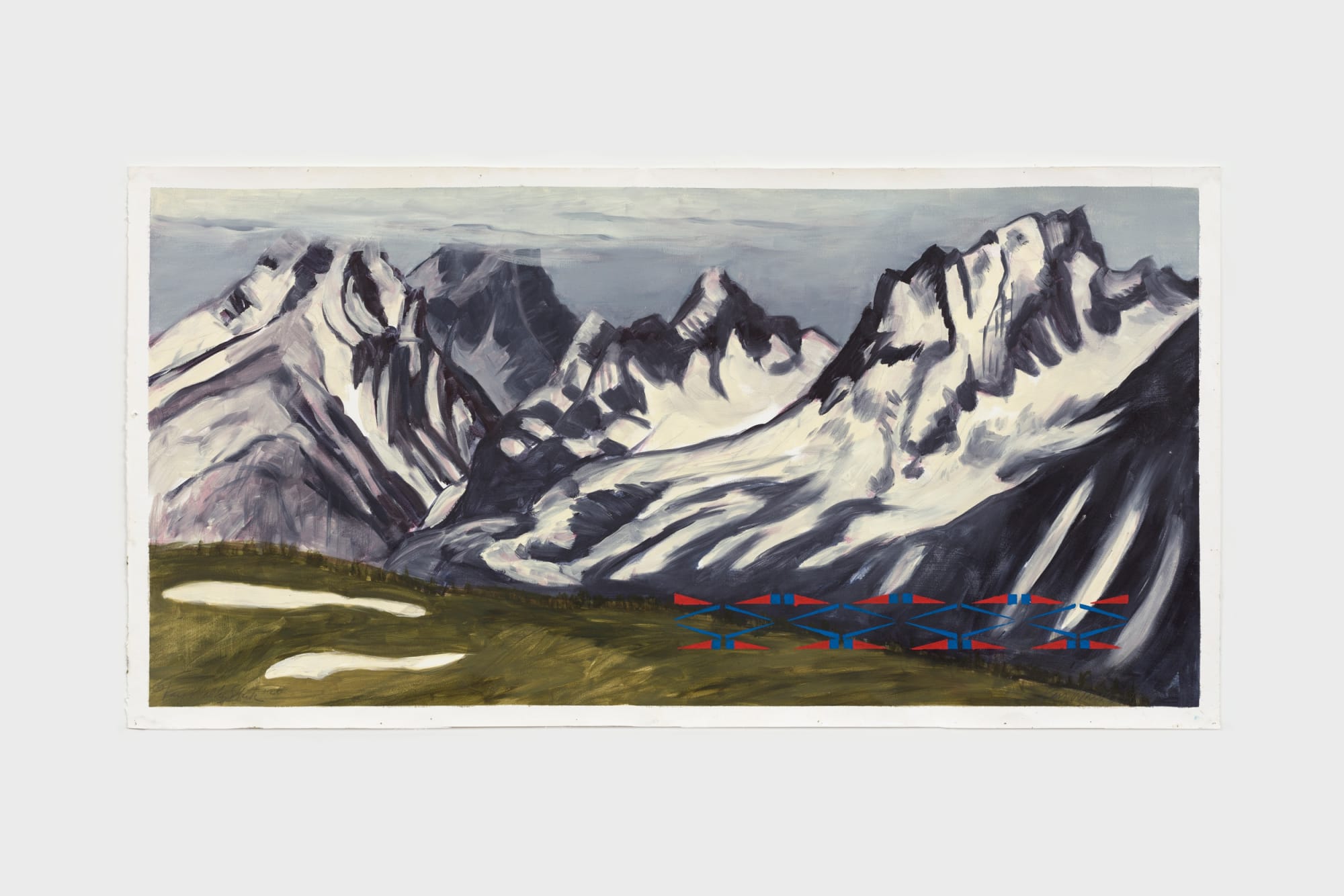 Kay Walkingstick Snow In The Grand Tetons Grand Tetons I 2020 