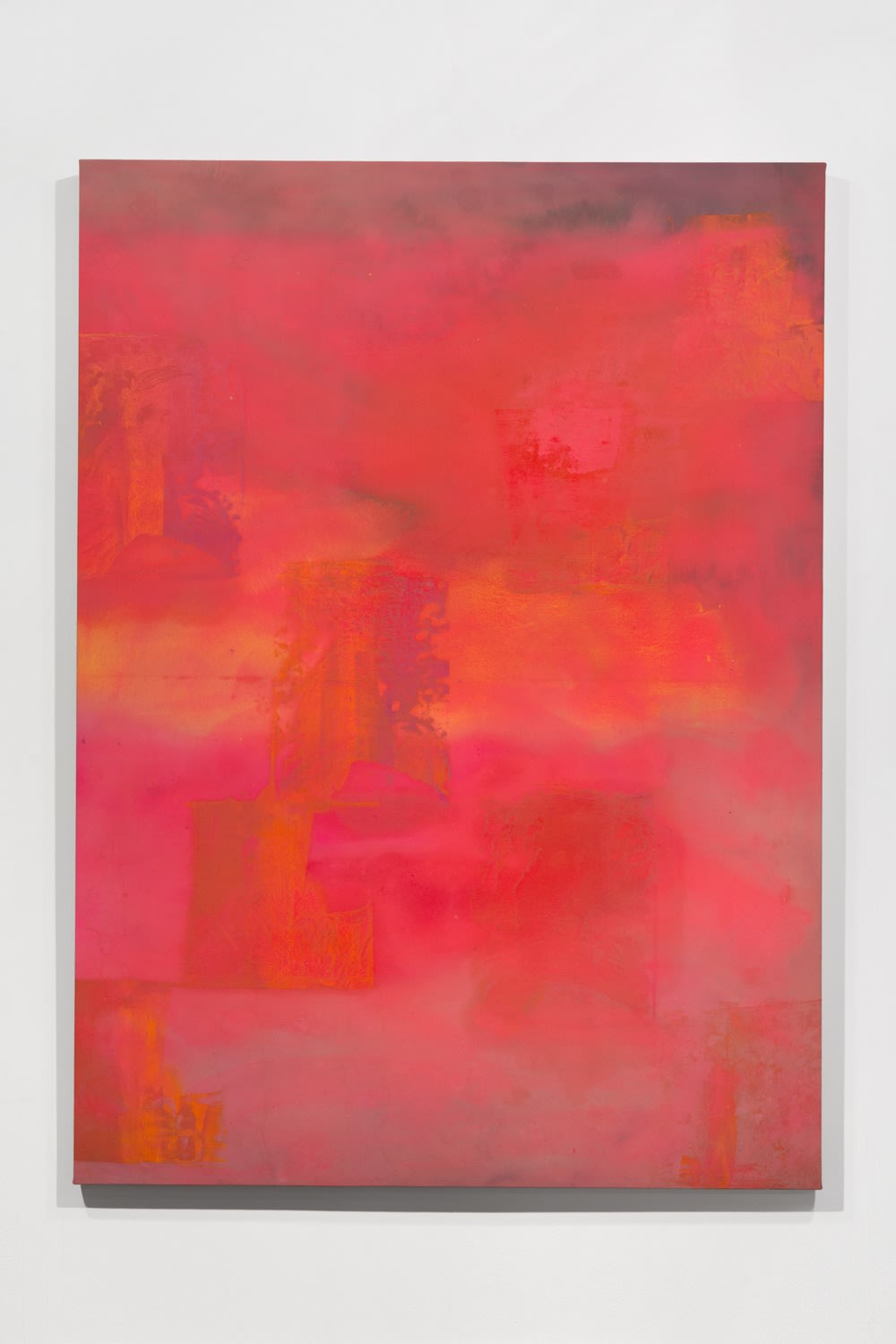 Frank Bowling, End Run, 1969, Acrylic on canvas, 229.2 x 166.7 x 3.5 cm, 90 1/4 x 65 5/8 x 1 3/8 in