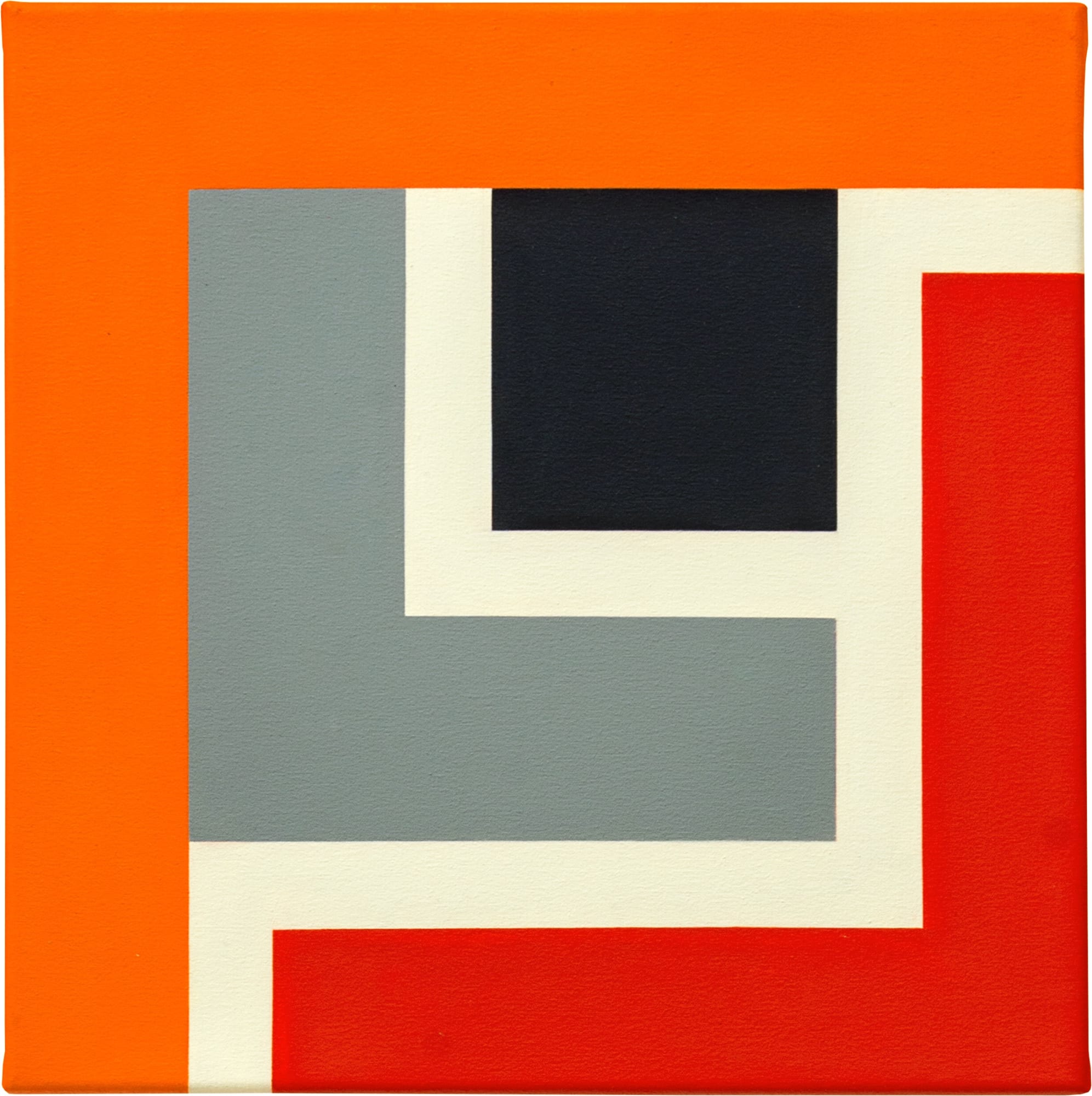 Mary Webb, UTAH XI, 2014, Oil on canvas, 45 x 45 cm, 17 3/4 x 17 3/4 in, Framed: 54.5 x 54.5 x 4 cm, 21 1/2 x 21 1/2 x 1 5/8 in