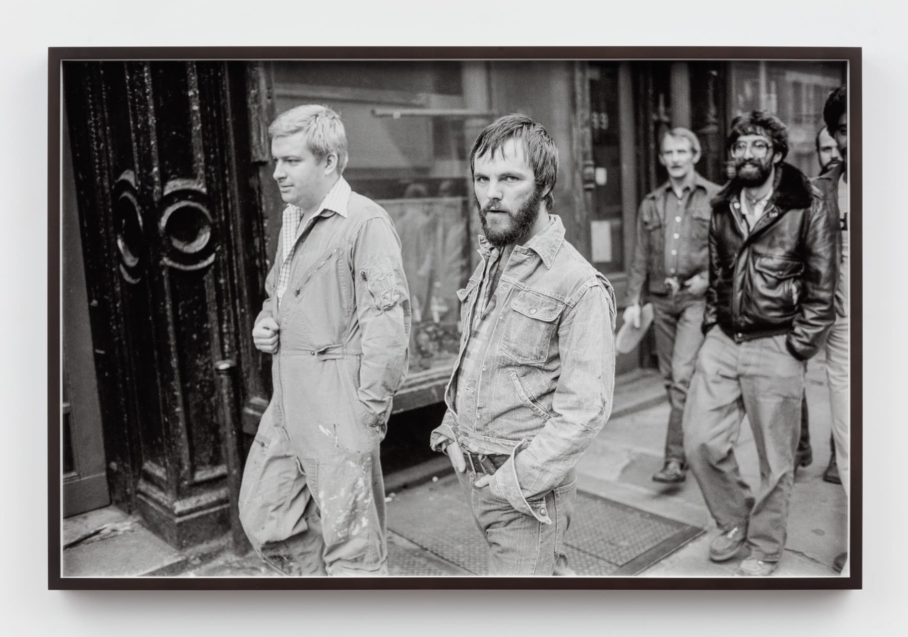 Sunil Gupta, Untitled #10 from the series Christopher Street, 1976/2019, Silver gelatin print, 60.4 x 91.7 cm, 23 3/4 x 36 1/8 in, Framed: 62.4 x 93.7 cm, 24 5/8 x 36 7/8 in, Edition of 5 plus 1 artist's proof