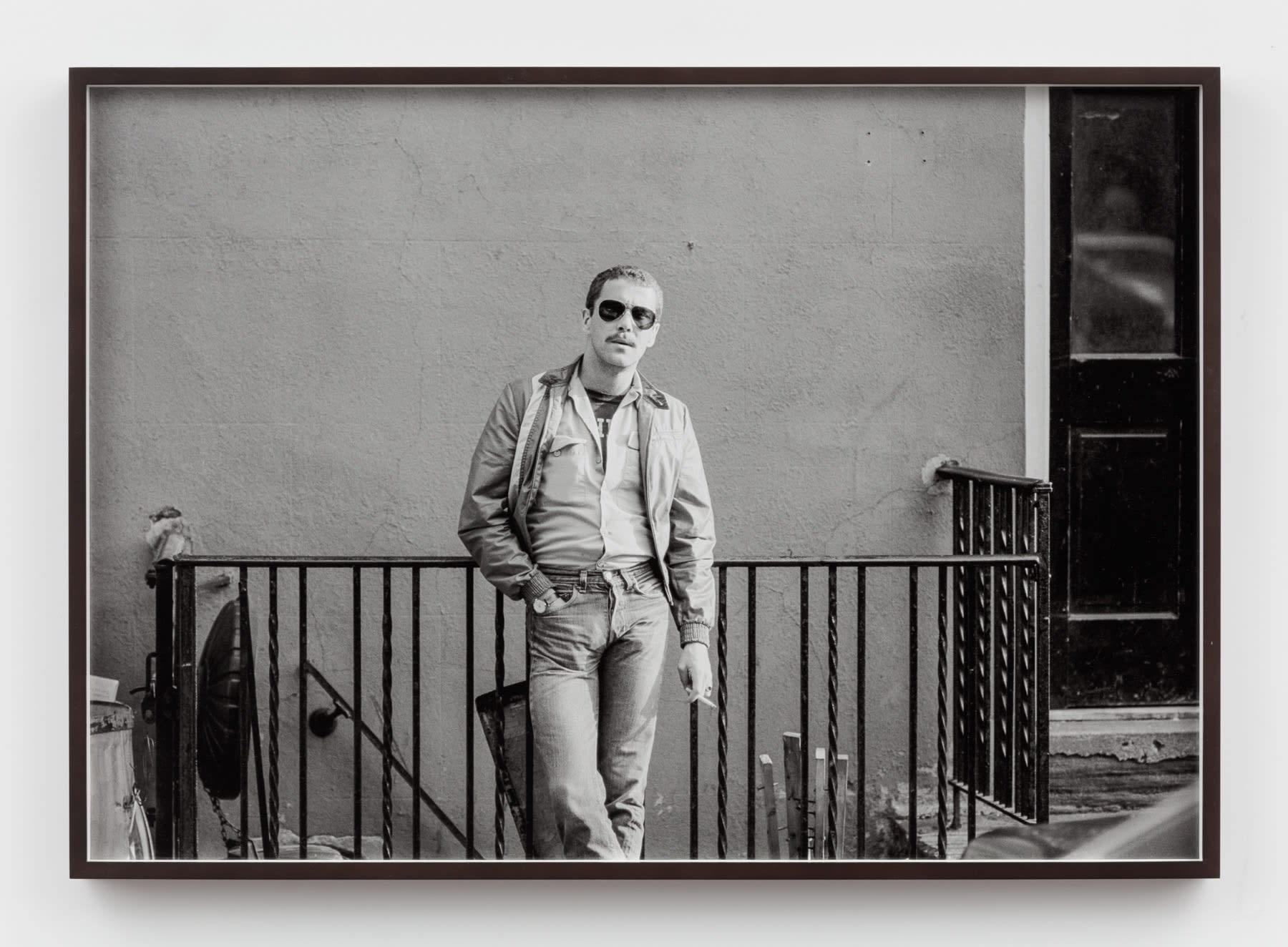 Sunil Gupta, Untitled #21 from the series Christopher Street, 1976/2019, Silver gelatin print, 63.8 x 91.7 cm, 25 1/8 x 36 1/8 in, Framed: 66 x 91.4 cm, 26 x 36 7/8 in, Edition of 5 plus 1 AP