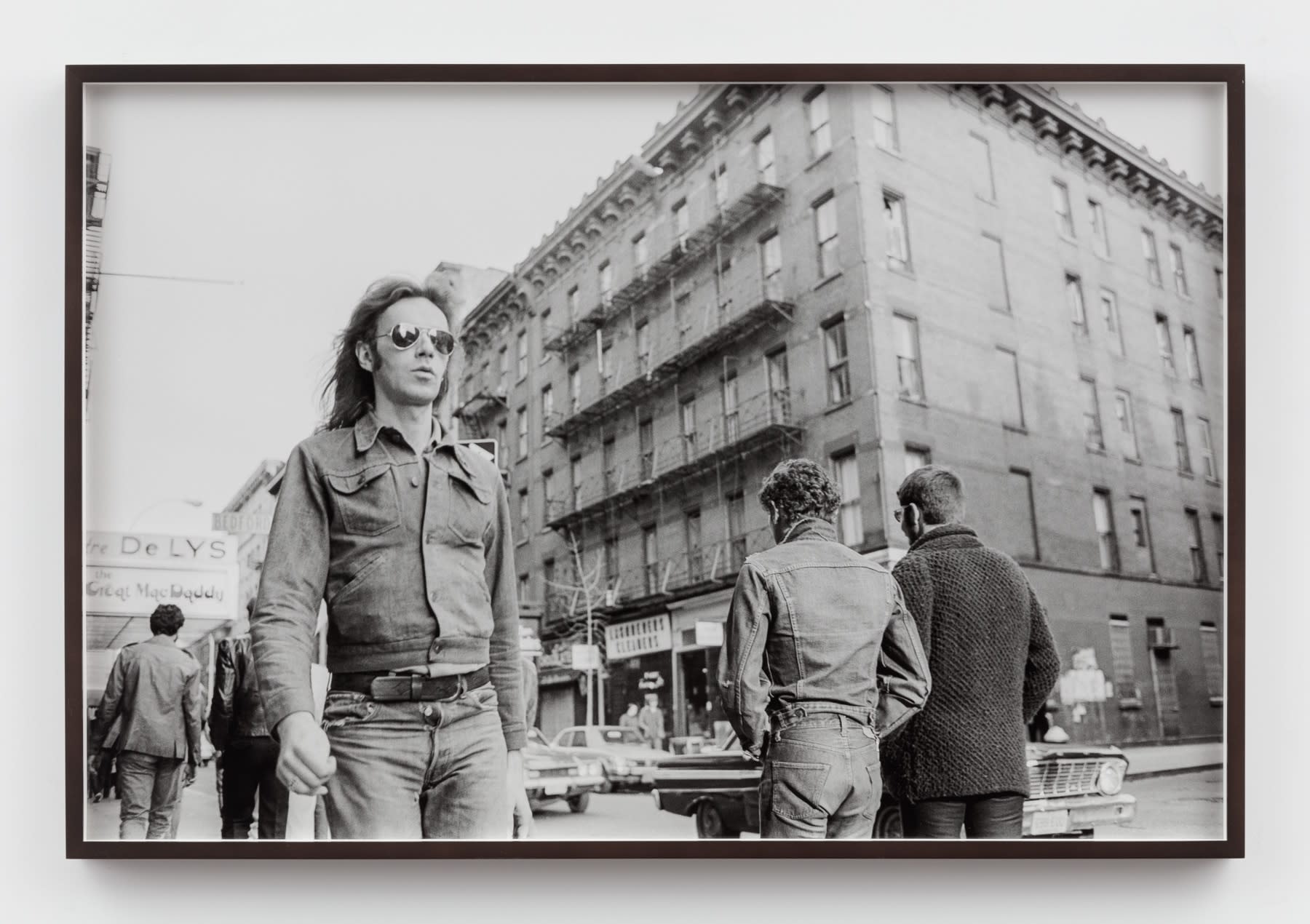 Sunil Gupta, Untitled #37 from the series Christopher Street, 1976/2019, Silver gelatin print, 60.7 x 91.6 cm, 23 7/8 x 36 1/8 in, Framed: 63 x 93.7 cm, 24 7/8 x 36 7/8 in, Edition of 5 plus 1 AP