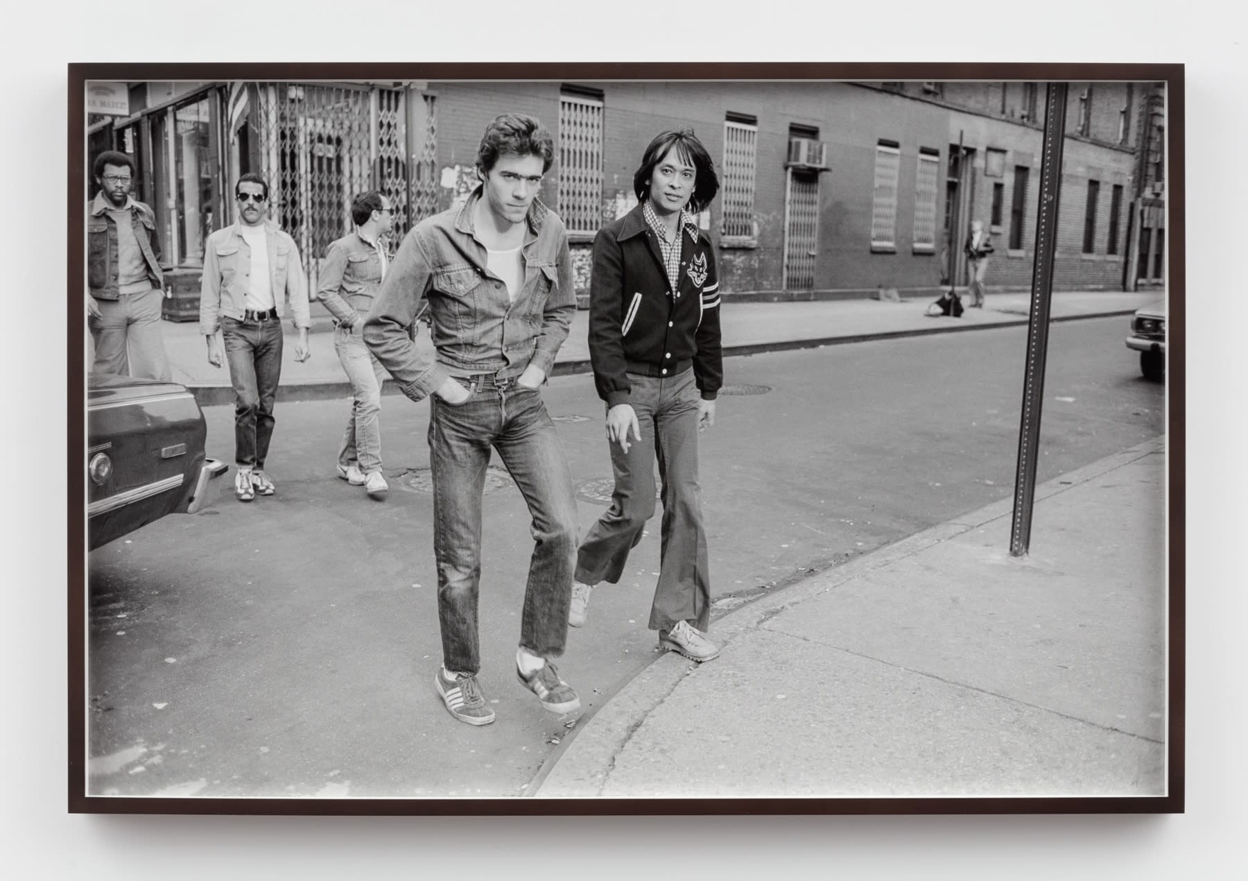 Sunil Gupta, Untitled #43 from the series Christopher Street, 1976/2019, Silver gelatin print, Image: 53.9 x 81.5 cm, 21 1/4 x 32 1/8 in, Paper: 74.1 x 101.8 cm, 29 1/8 x 40 1/8 in, Edition of 5 plus 1 AP