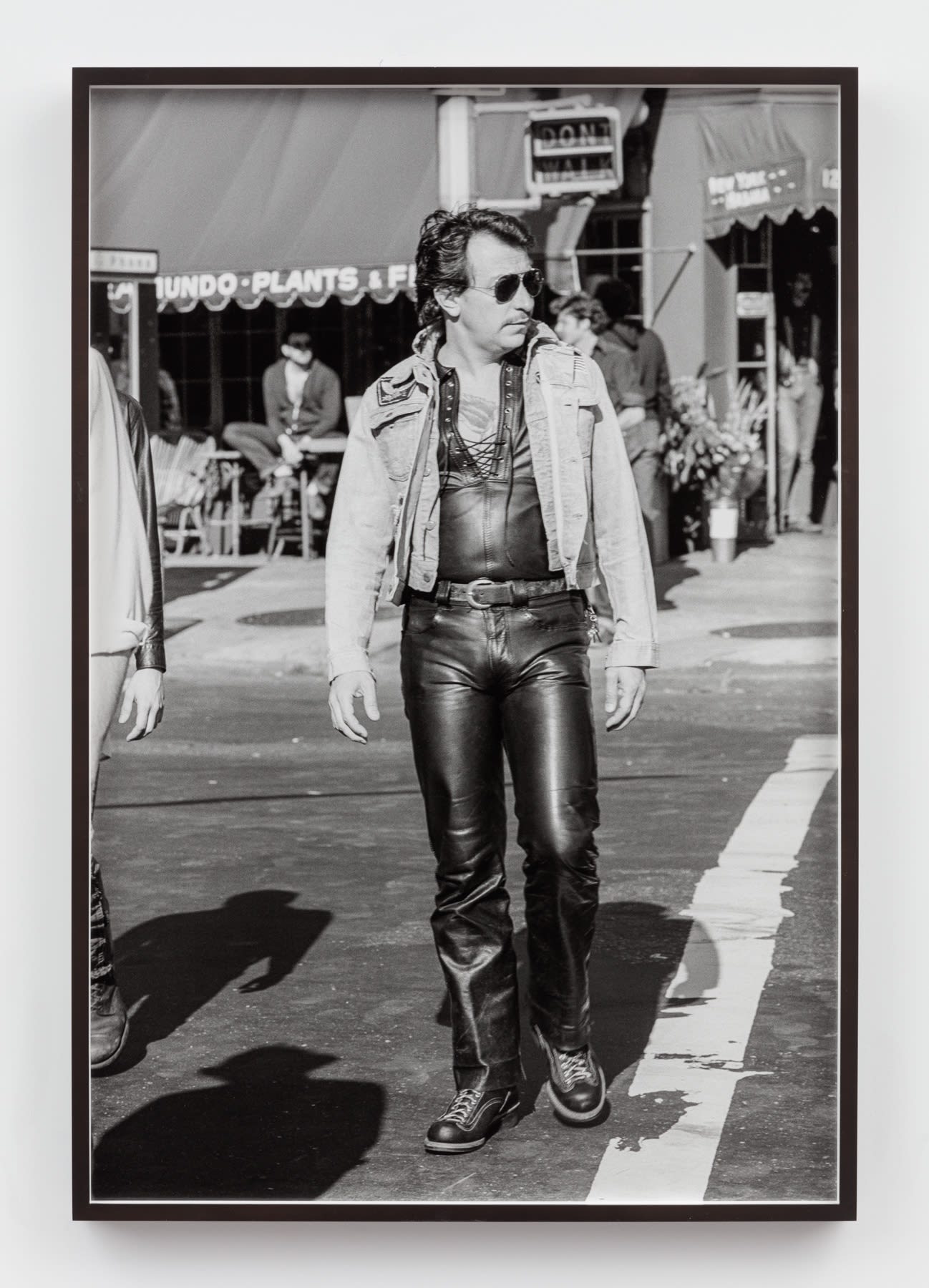 Sunil Gupta, Untitled #56 from the series Christopher Street, 1976/2019, Silver gelatin print, 91.6 x 61.6 cm, 36 1/8 x 24 1/4 in, Framed: 93.7 x 63.7 cm, 36 7/8 x 25 1/8 in, Edition of 5 plus 1 AP