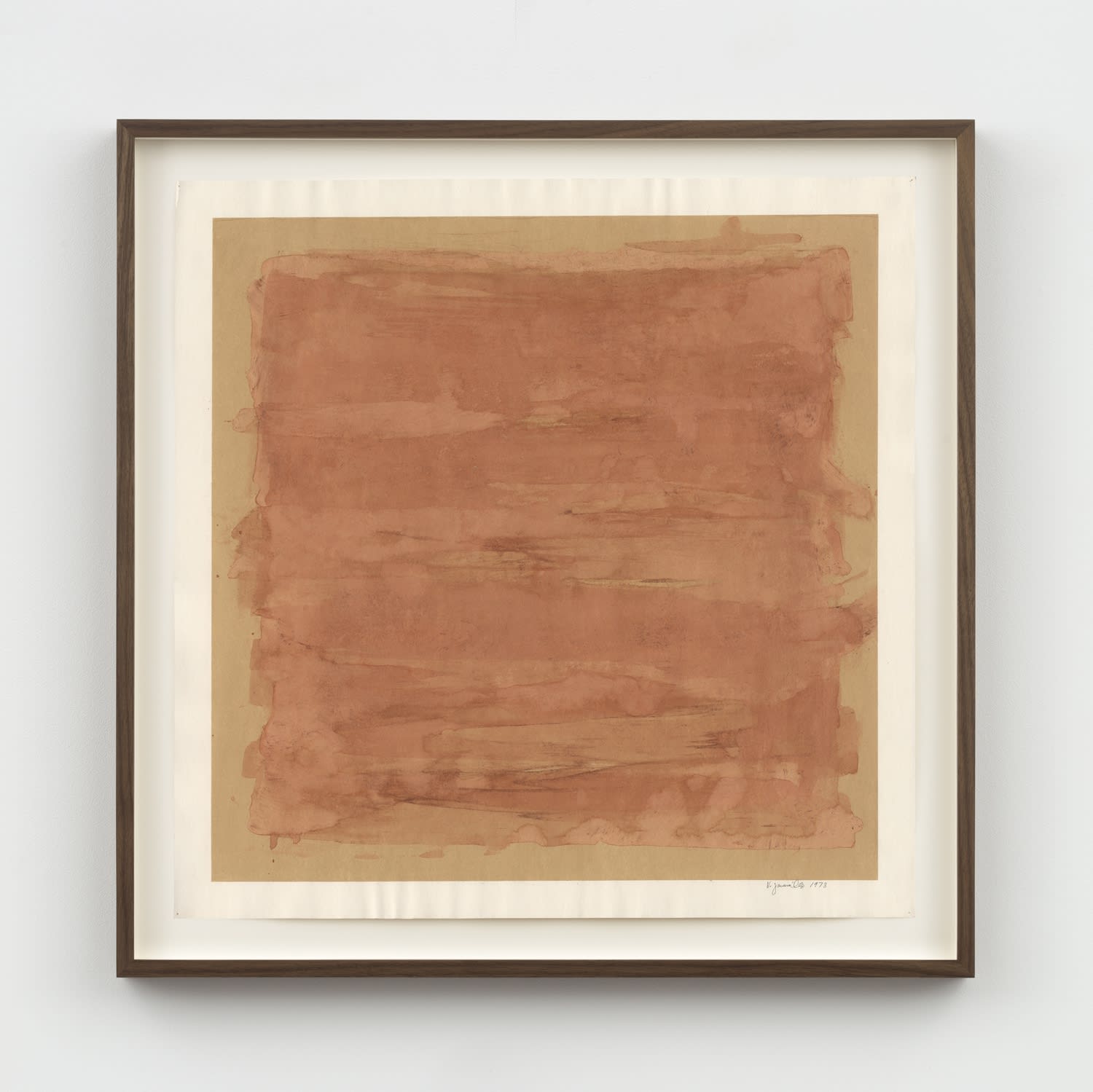 Virginia Jaramillo, Untitled, 1978, India ink on paper, 50.8 x 50.8 cm