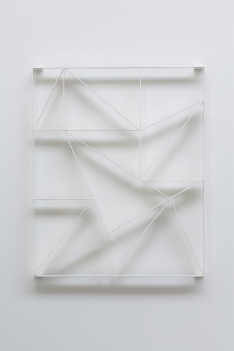 Daniel Robert, Hunziker KALK_16/III, 2016, powdercoated steel, 140 x 110 cm, 55 1/8 x 43 1/4 in